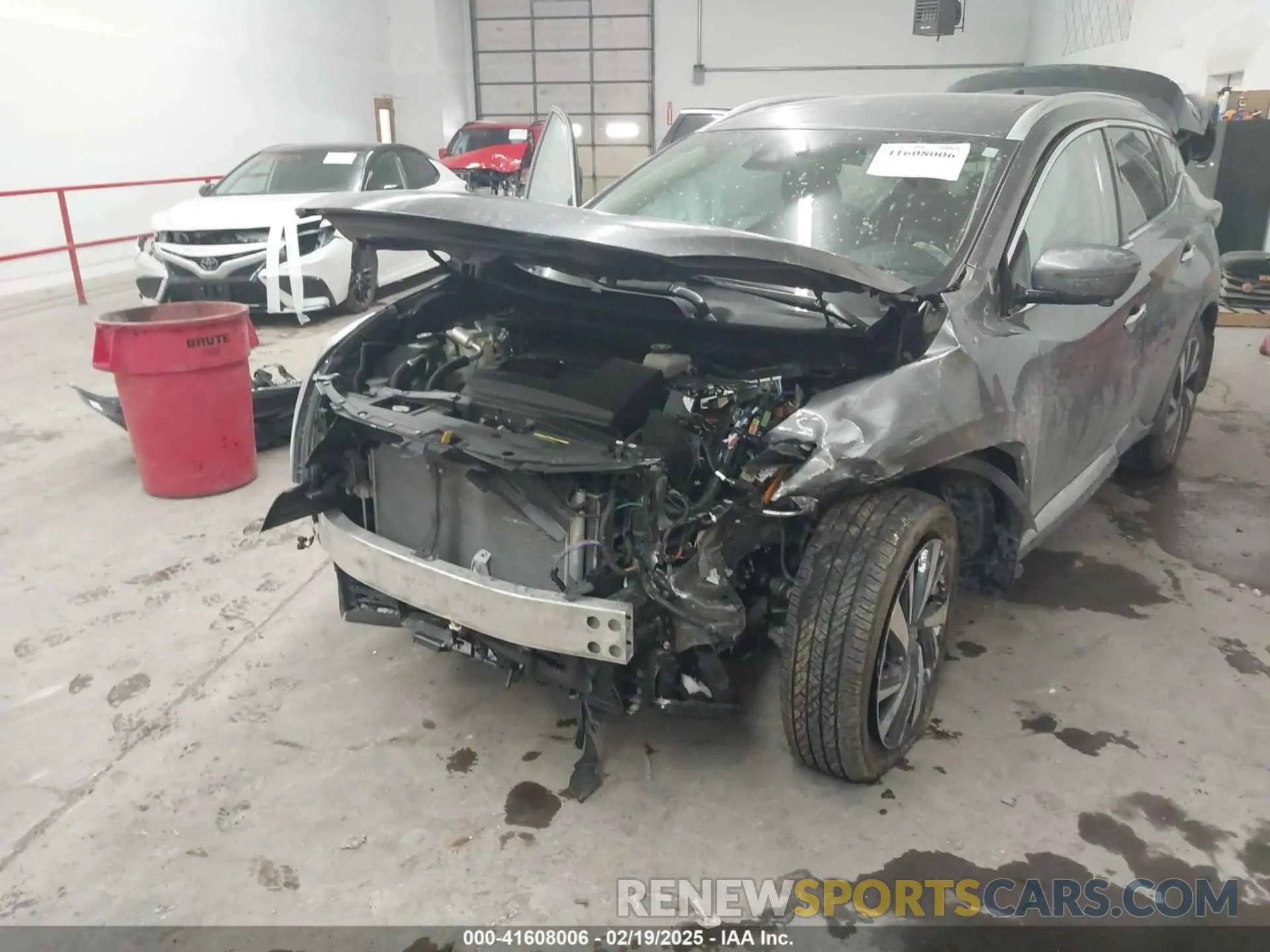 6 fotografías del automóvil dañado 5N1AZ2CS0PC108271 NISSAN MURANO 2023