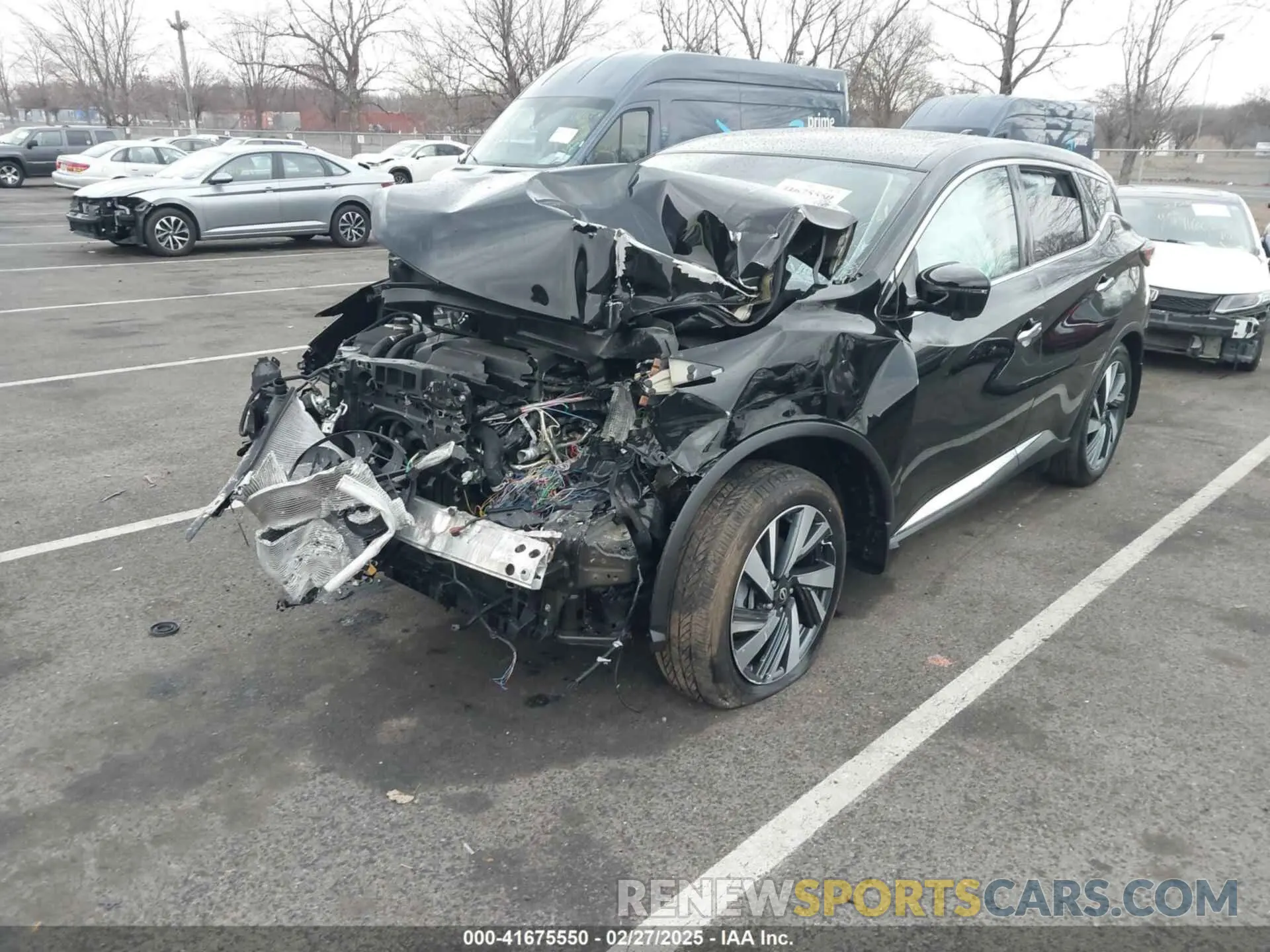 2 fotografías del automóvil dañado 5N1AZ2CS0PC138225 NISSAN MURANO 2023