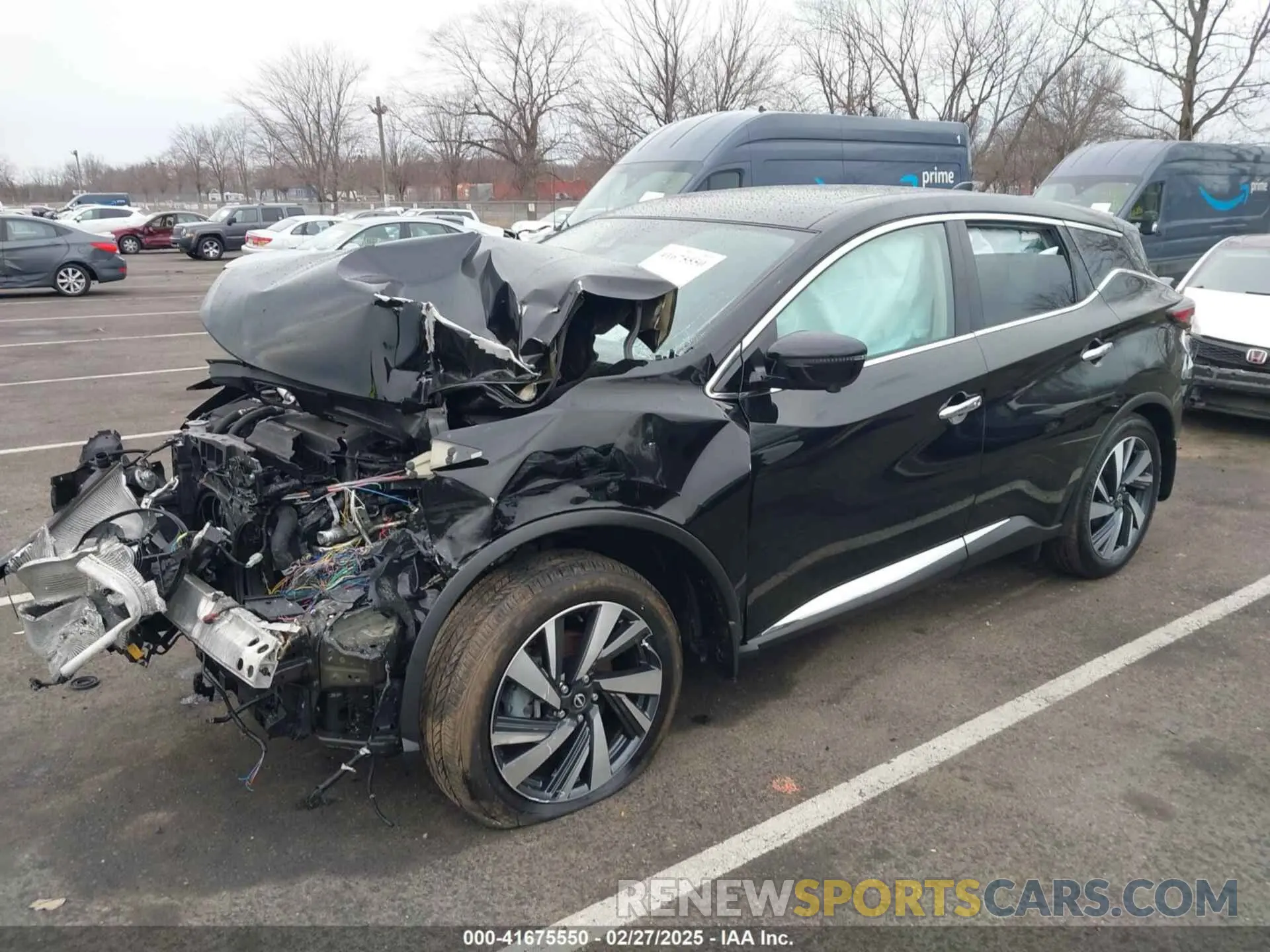 6 fotografías del automóvil dañado 5N1AZ2CS0PC138225 NISSAN MURANO 2023