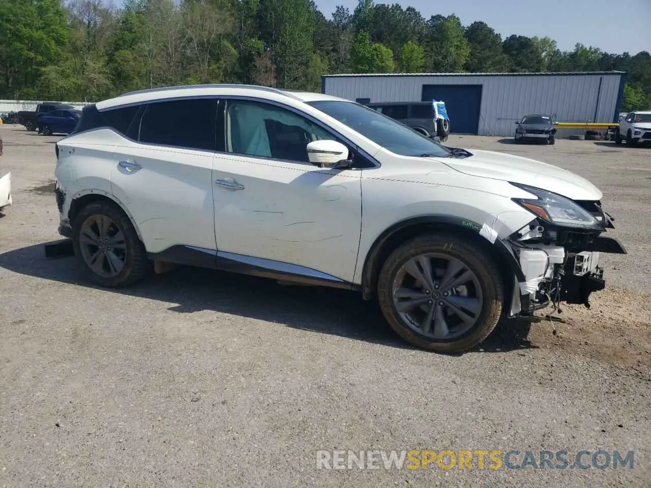 4 fotografías del automóvil dañado 5N1AZ2DJ3PC114829 NISSAN MURANO 2023