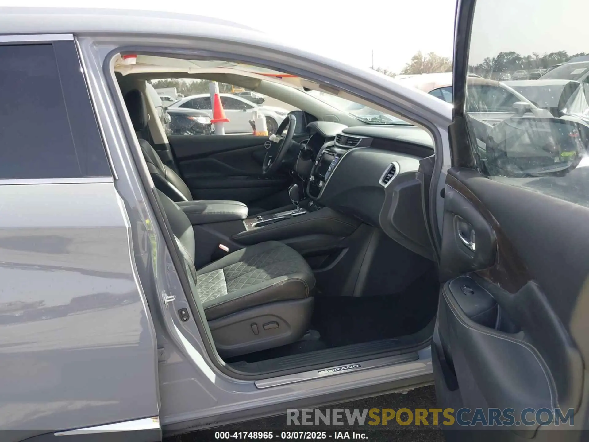 5 fotografías del automóvil dañado 5N1AZ2DJ6PC134735 NISSAN MURANO 2023