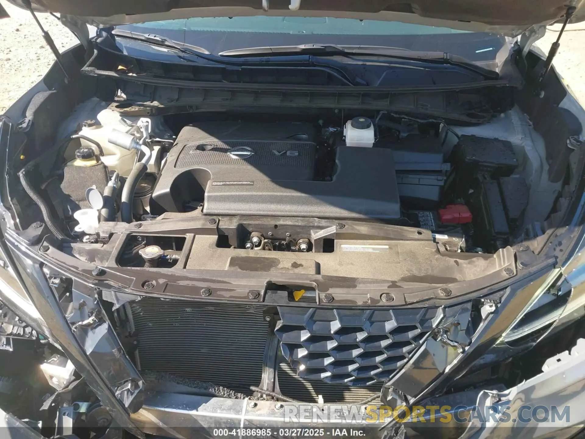 10 fotografías del automóvil dañado 5N1AZ2DJ9PC105164 NISSAN MURANO 2023