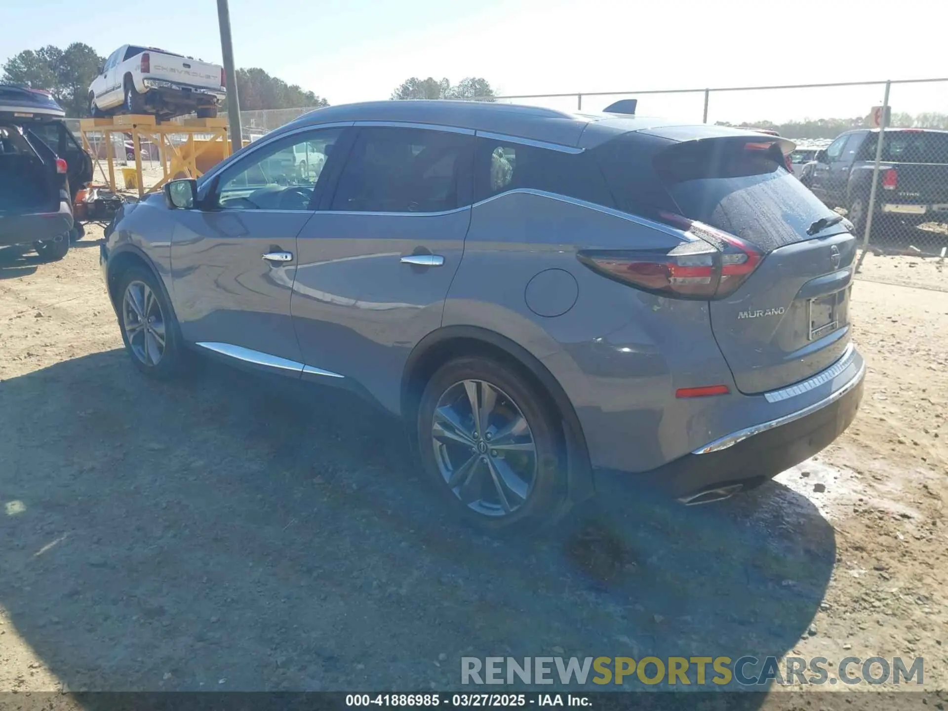 3 fotografías del automóvil dañado 5N1AZ2DJ9PC105164 NISSAN MURANO 2023