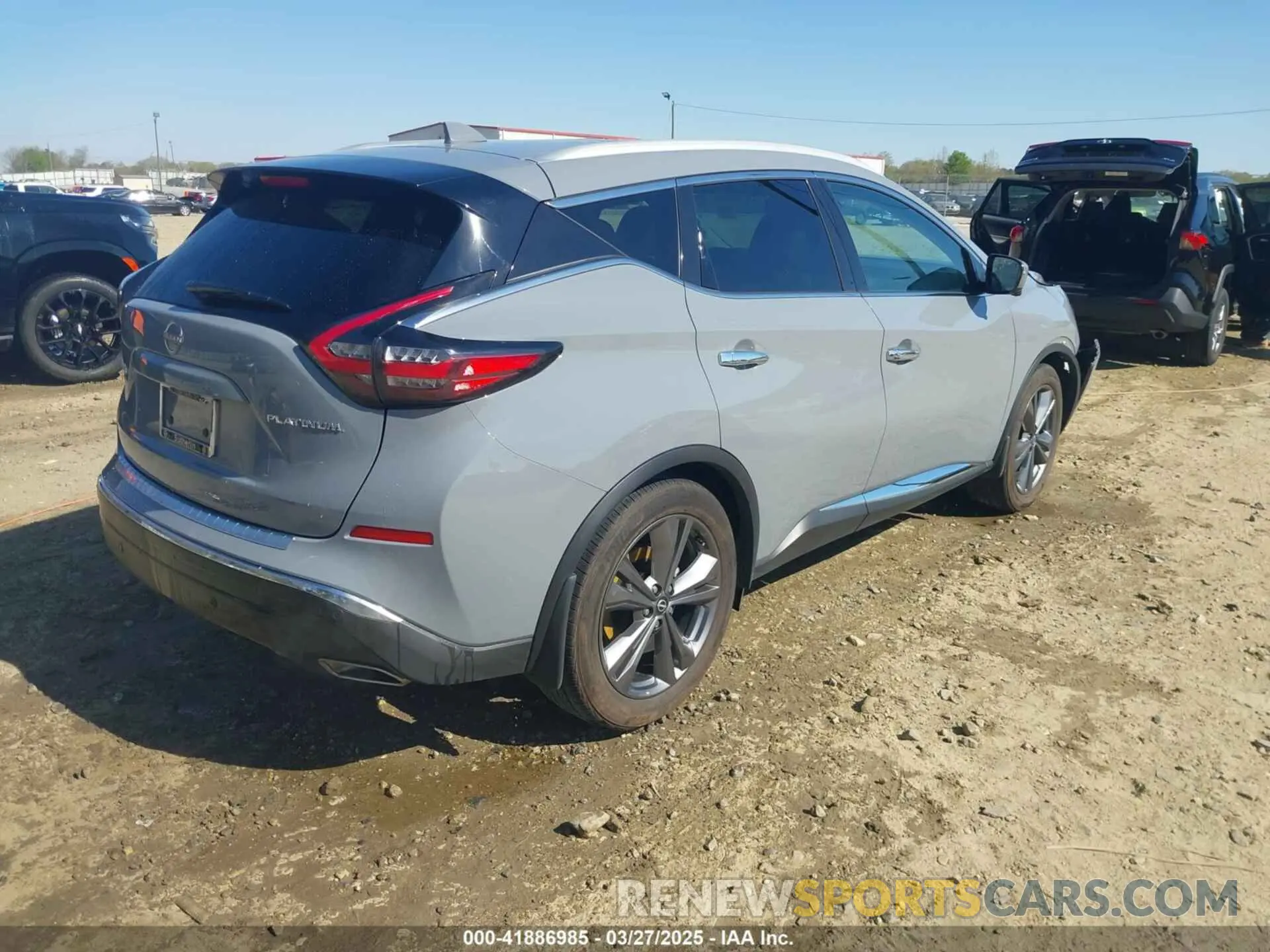 4 fotografías del automóvil dañado 5N1AZ2DJ9PC105164 NISSAN MURANO 2023