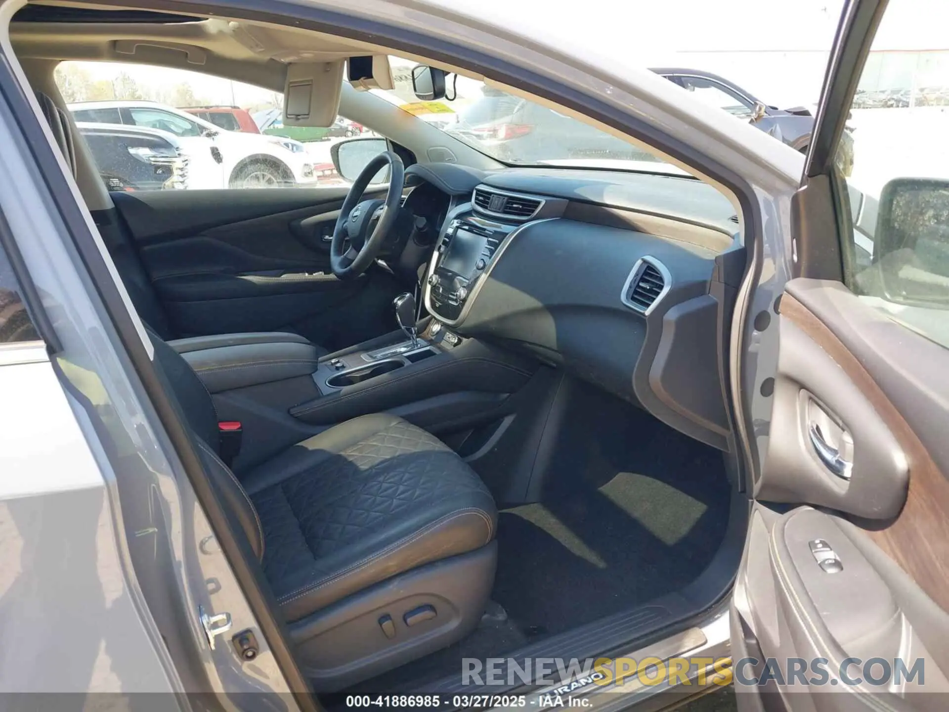 5 fotografías del automóvil dañado 5N1AZ2DJ9PC105164 NISSAN MURANO 2023
