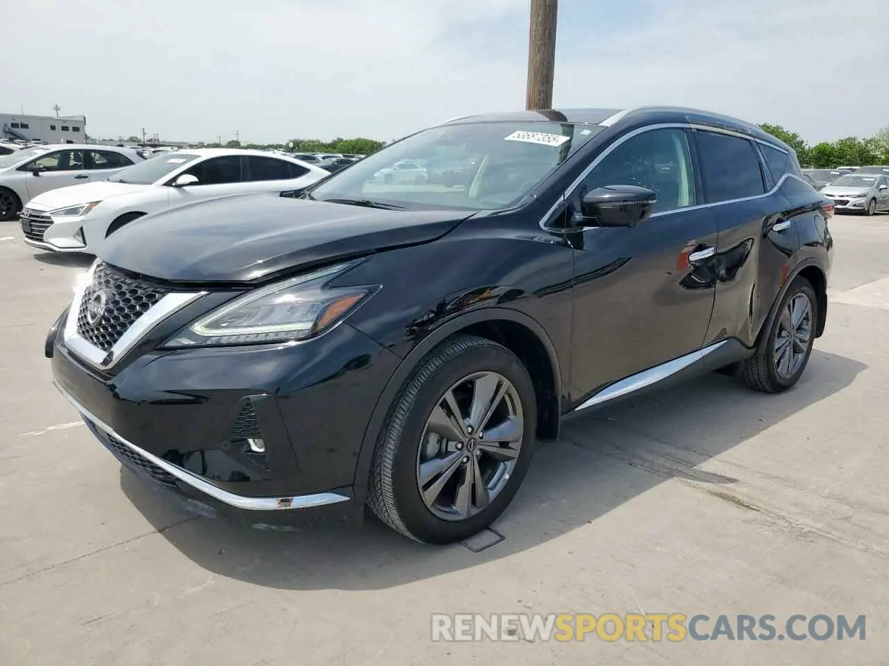1 fotografías del automóvil dañado 5N1AZ2DJXPC139095 NISSAN MURANO 2023
