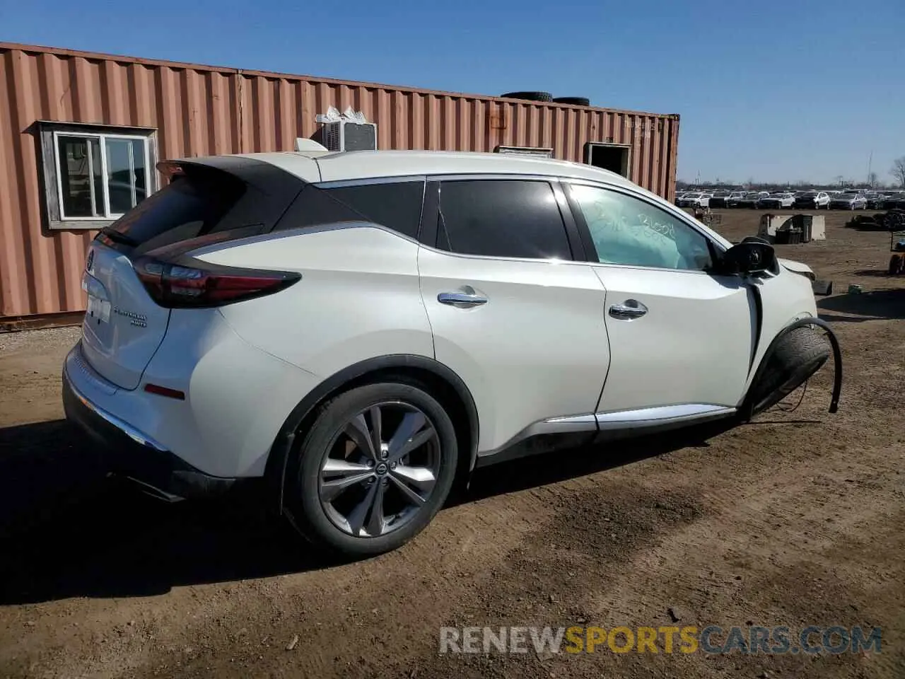 3 fotografías del automóvil dañado 5N1AZ2DS2PC119805 NISSAN MURANO 2023