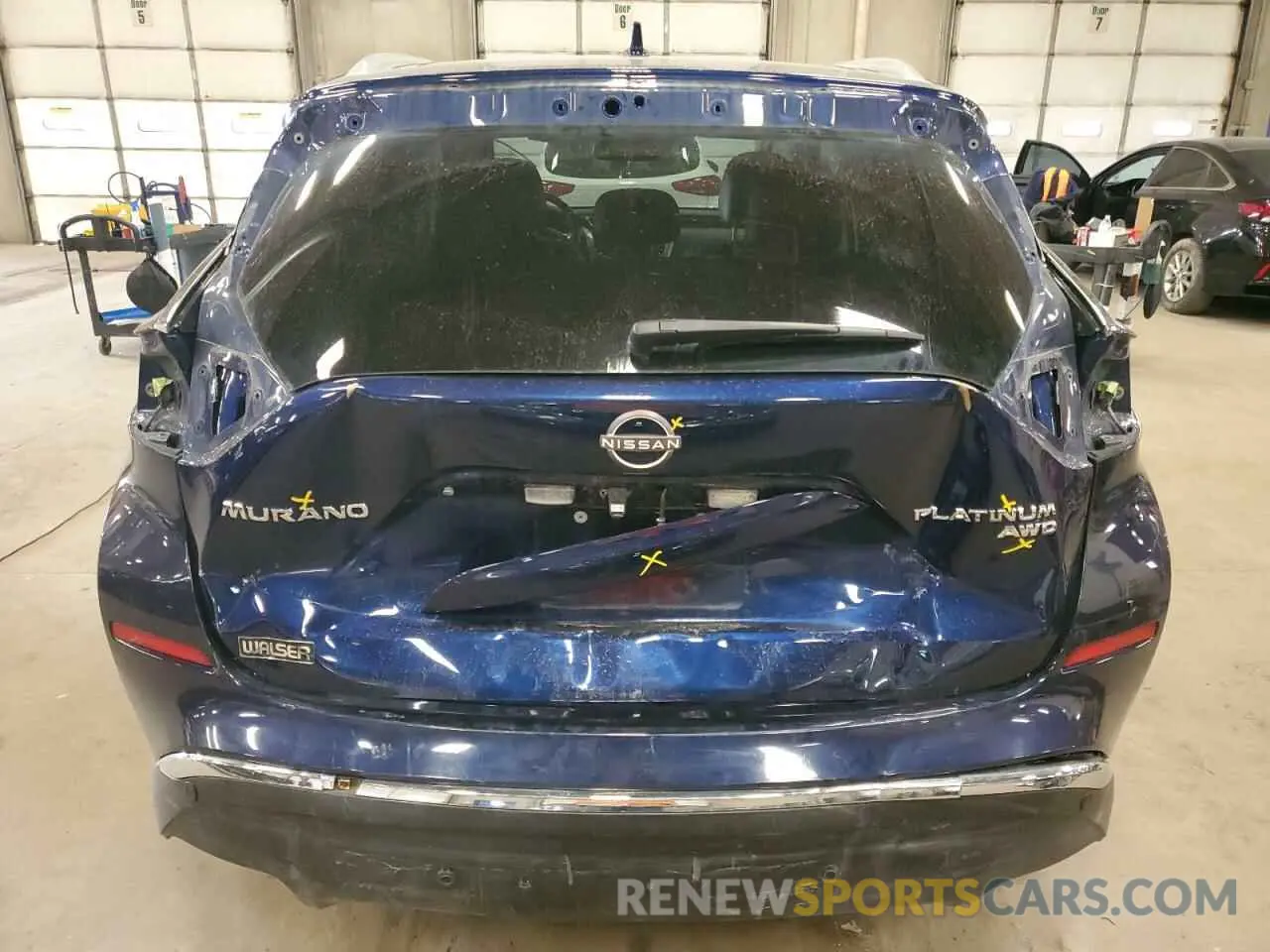 6 fotografías del automóvil dañado 5N1AZ2DS3PC100292 NISSAN MURANO 2023