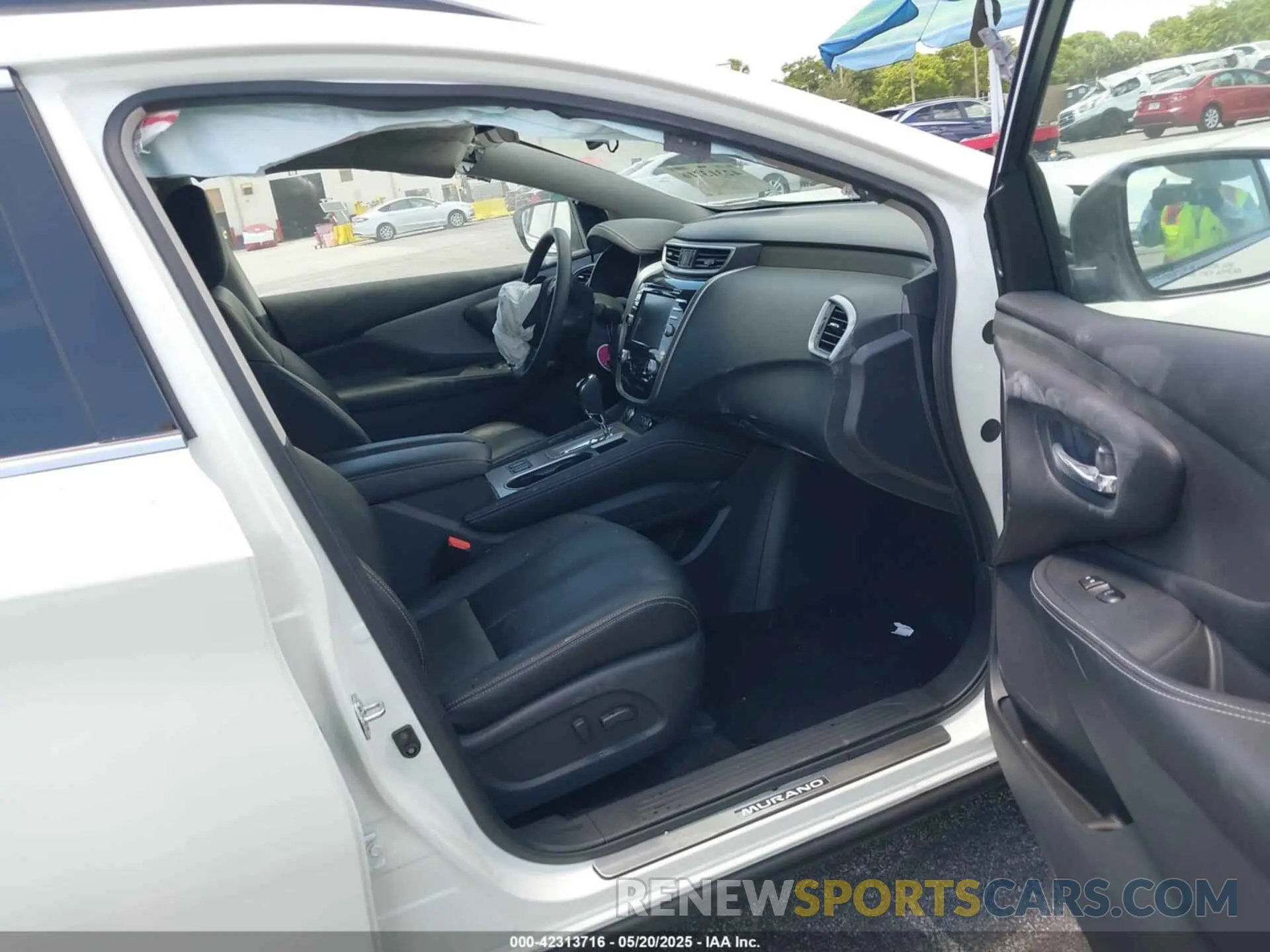 5 fotografías del automóvil dañado 5N1AZ2BS5RC111297 NISSAN MURANO 2024