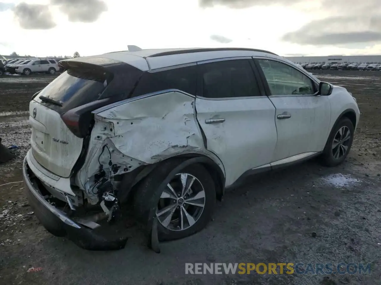 3 fotografías del automóvil dañado 5N1AZ2BS9RC100982 NISSAN MURANO 2024