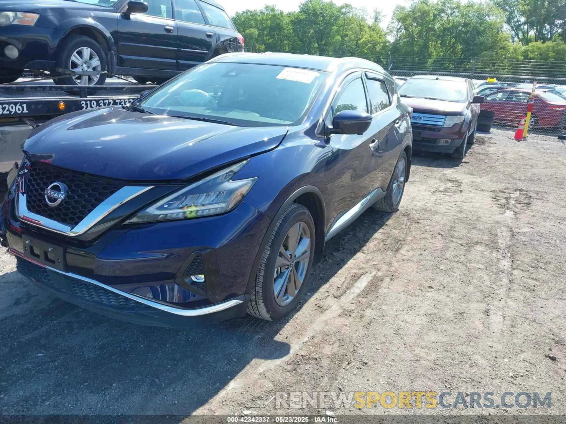 2 fotografías del automóvil dañado 5N1AZ2DS6RC109961 NISSAN MURANO 2024