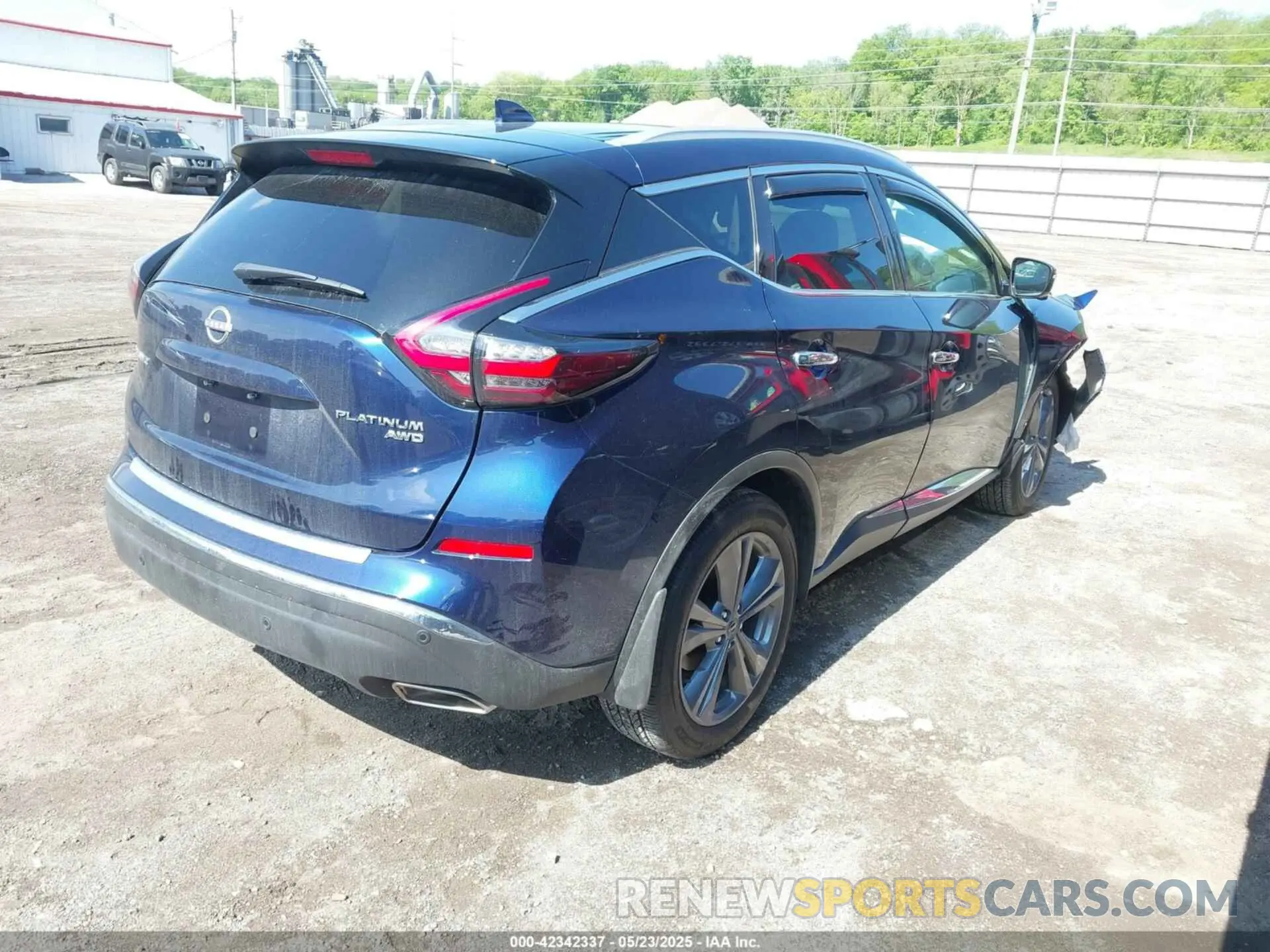 4 fotografías del automóvil dañado 5N1AZ2DS6RC109961 NISSAN MURANO 2024