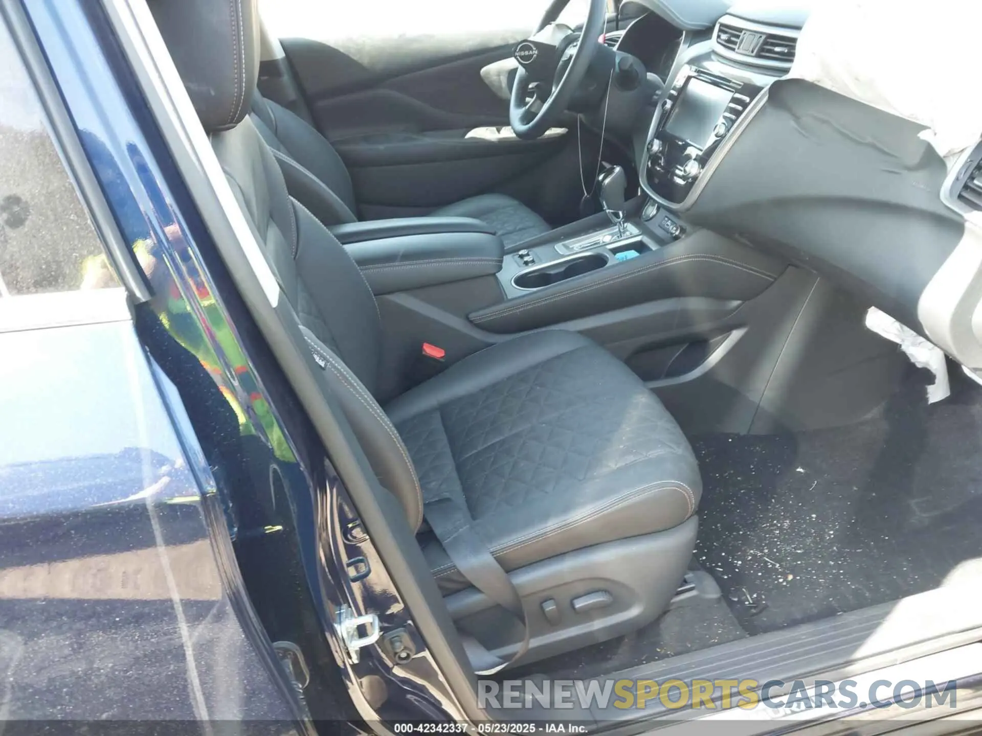 5 fotografías del automóvil dañado 5N1AZ2DS6RC109961 NISSAN MURANO 2024