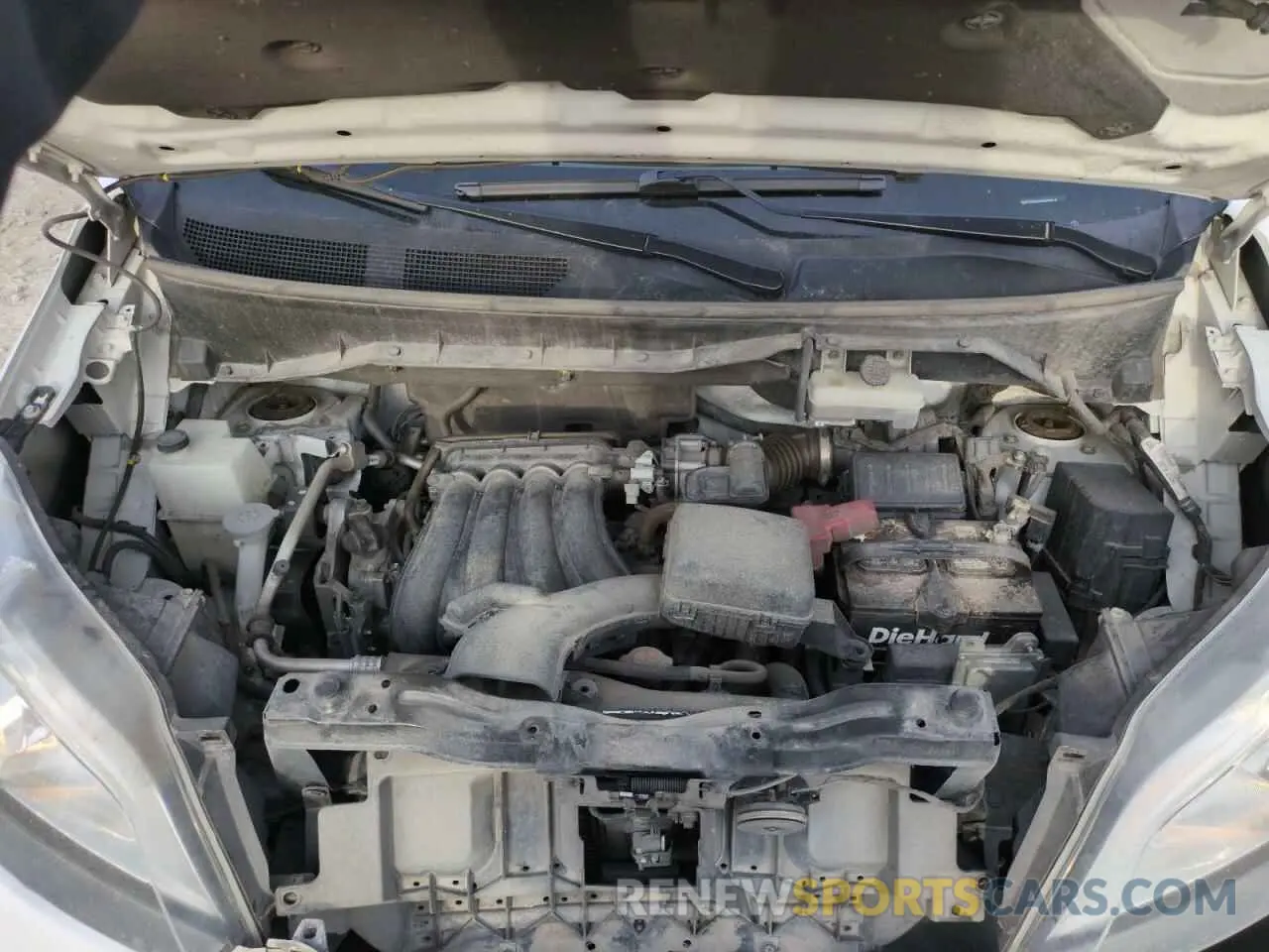 12 fotografías del automóvil dañado 3N6CM0KN0KK695616 NISSAN NV 2019