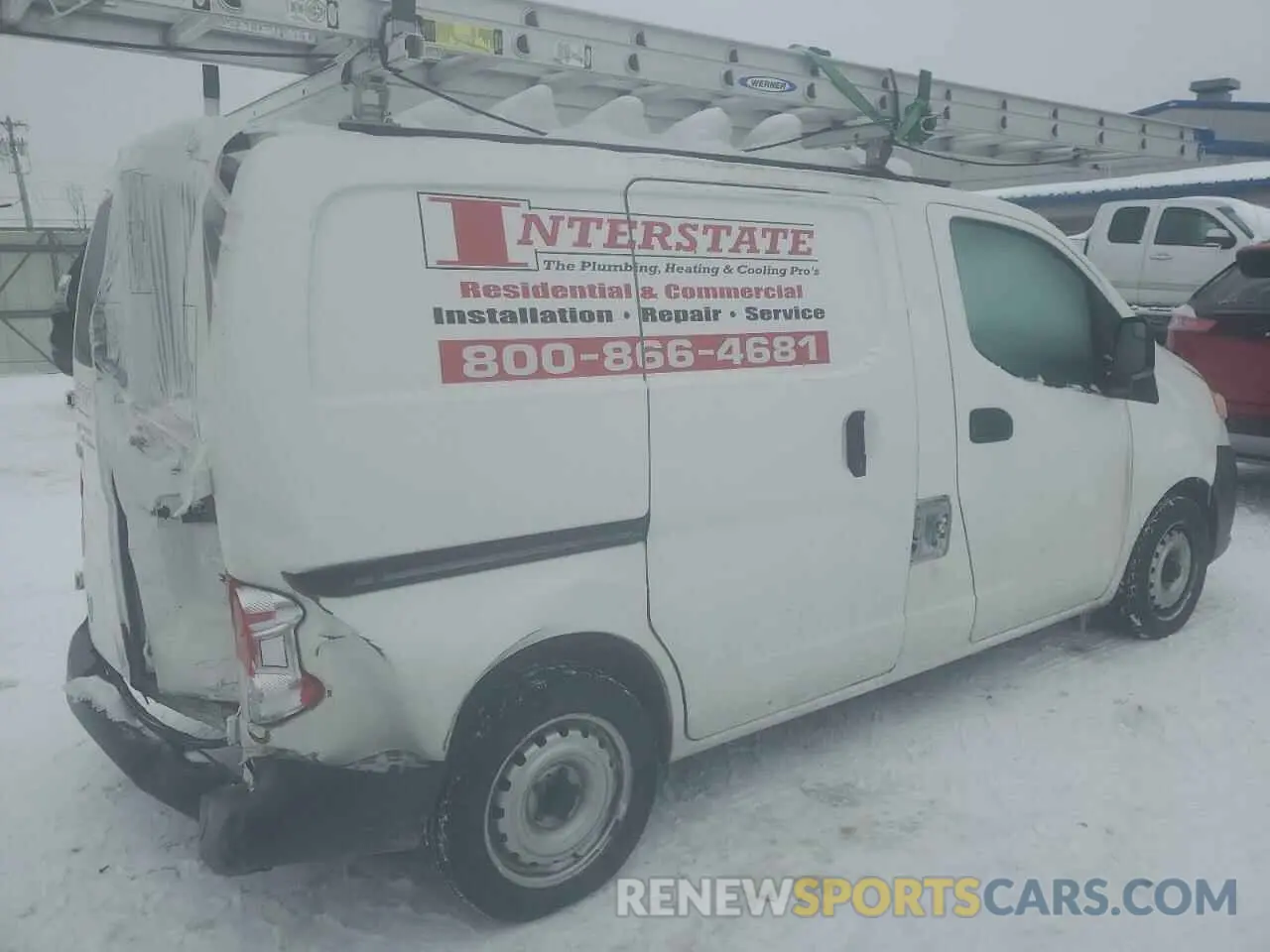 3 fotografías del automóvil dañado 3N6CM0KN6KK701984 NISSAN NV 2019
