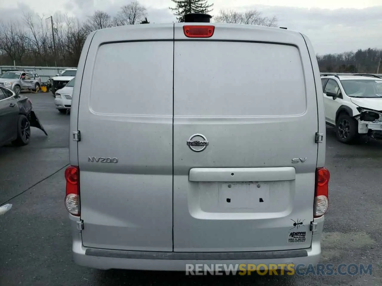 6 fotografías del automóvil dañado 3N6CM0KN7KK696259 NISSAN NV 2019