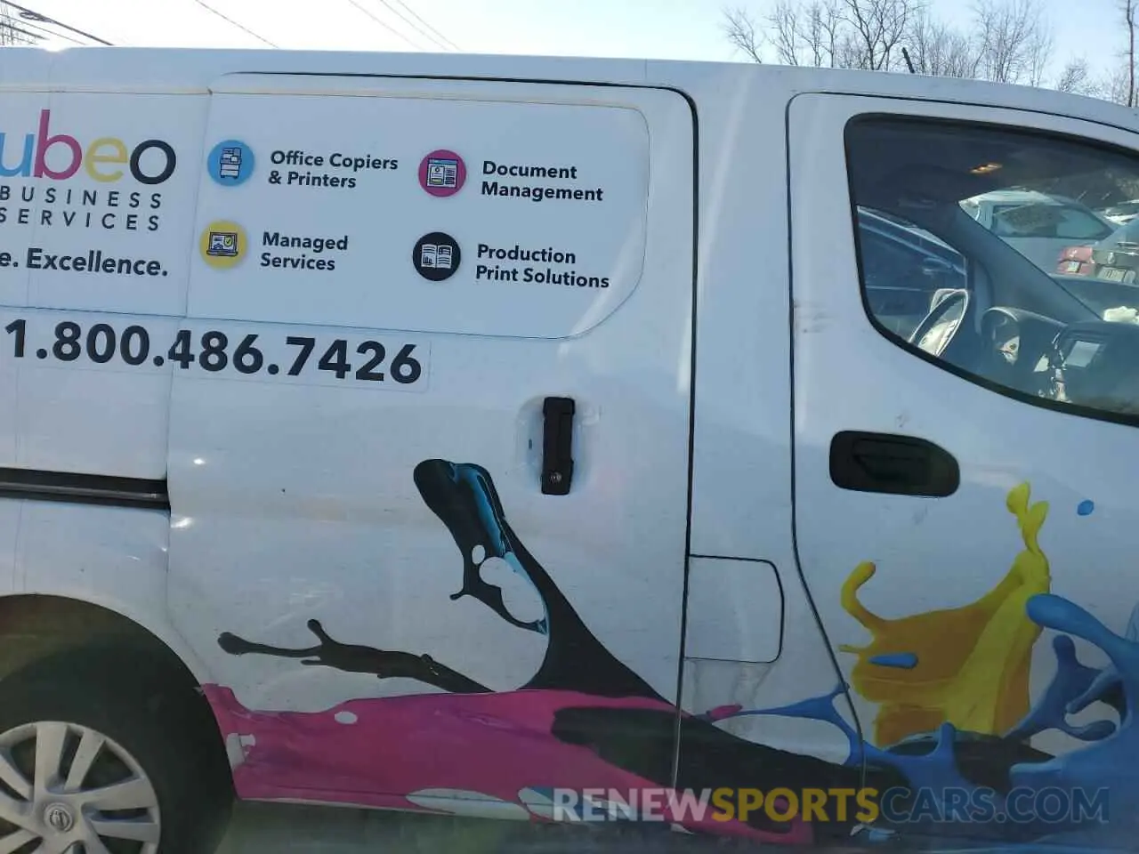 10 fotografías del automóvil dañado 3N6CM0KN9KK697218 NISSAN NV 2019