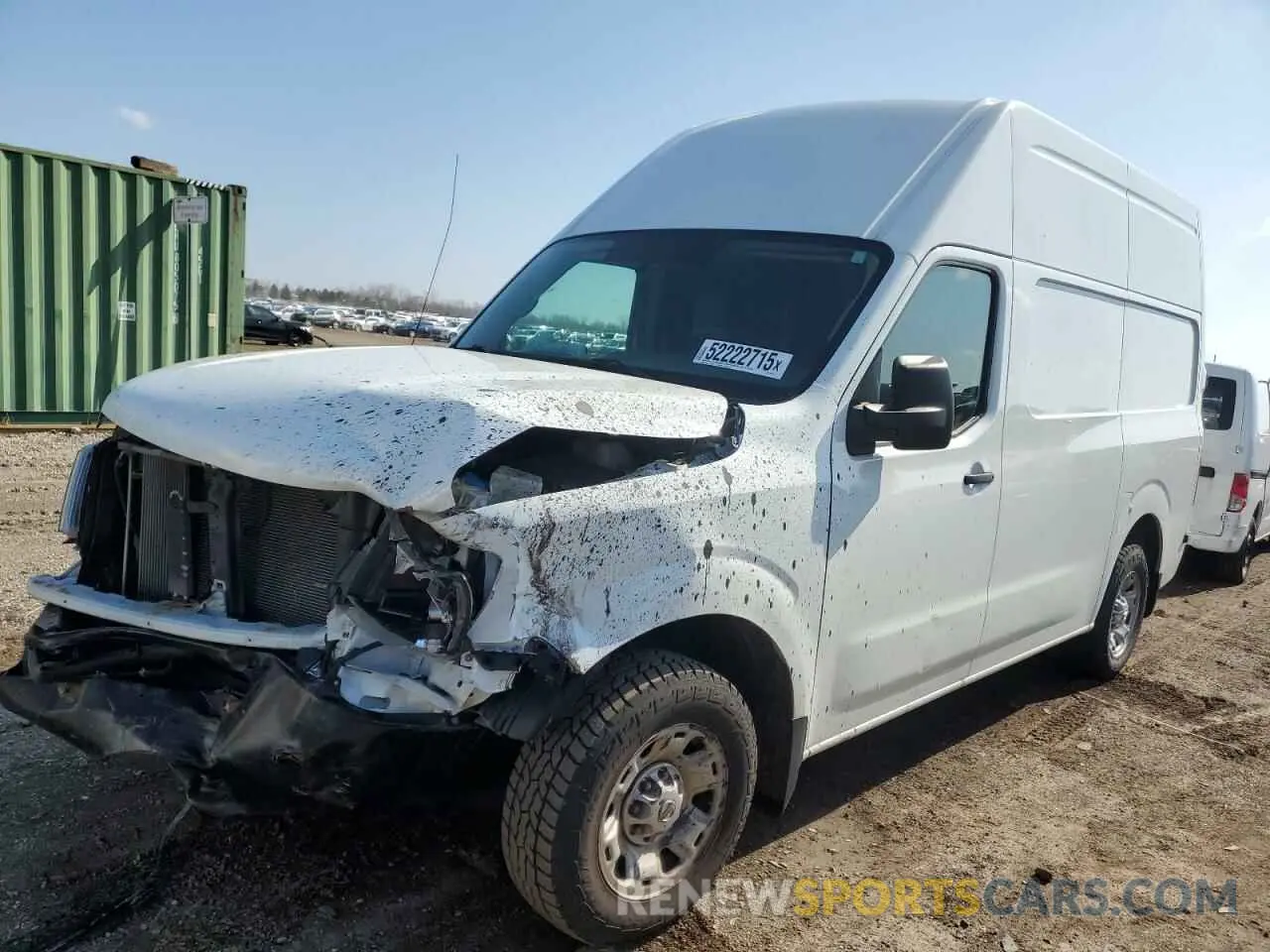 1 fotografías del automóvil dañado 1N6BF0LY2LN811733 NISSAN NV 2020