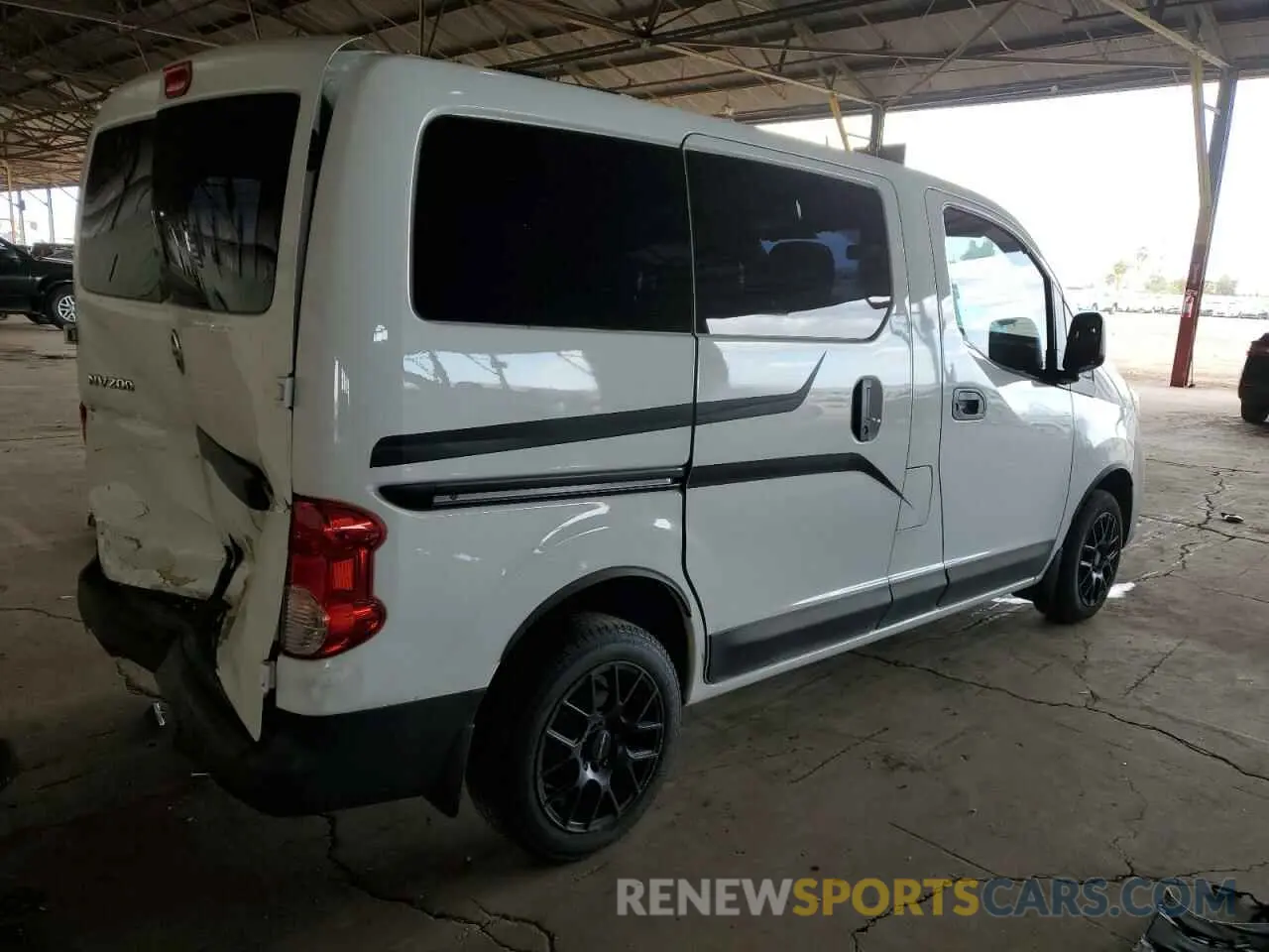3 fotografías del automóvil dañado 3N6CM0KN0LK693771 NISSAN NV 2020