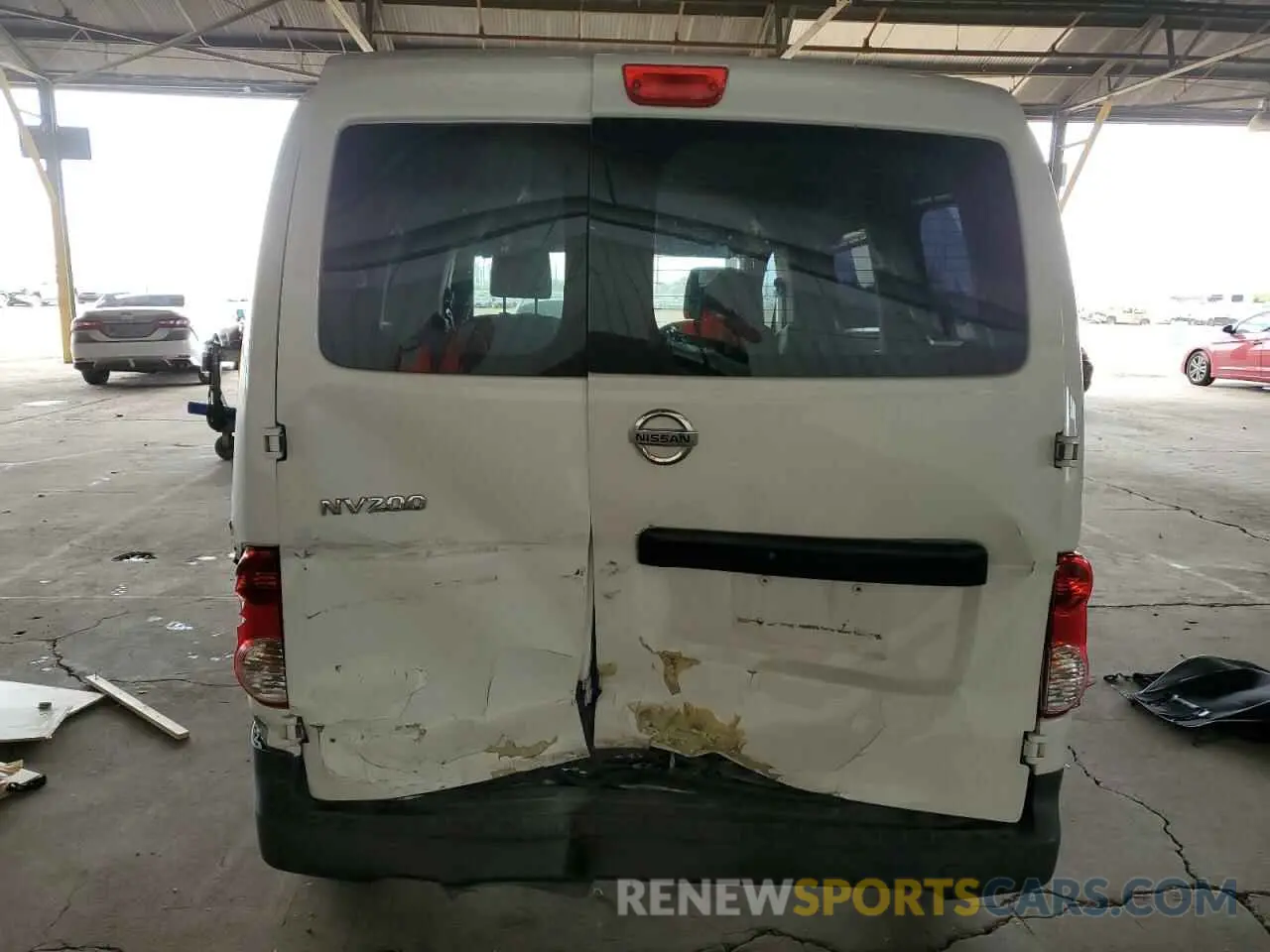 6 fotografías del automóvil dañado 3N6CM0KN0LK693771 NISSAN NV 2020