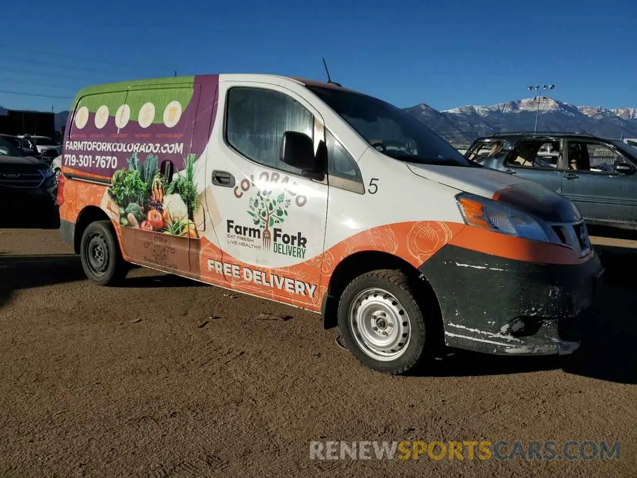 4 fotografías del automóvil dañado 3N6CM0KN0LK695679 NISSAN NV 2020