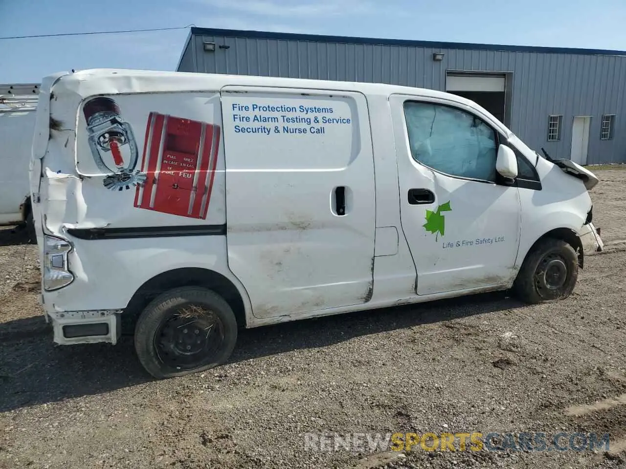 3 fotografías del automóvil dañado 3N6CM0KN4LK710541 NISSAN NV 2020