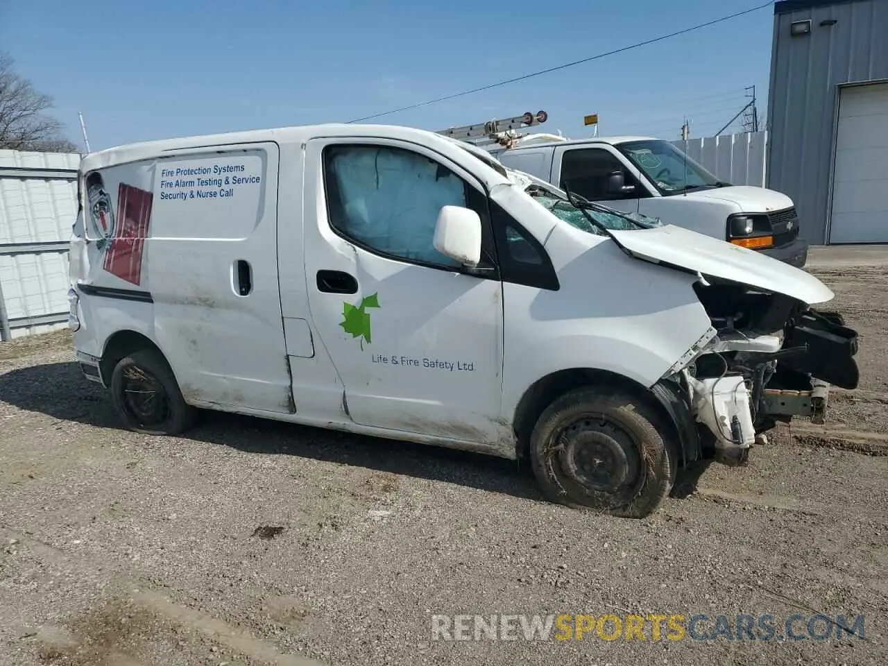4 fotografías del automóvil dañado 3N6CM0KN4LK710541 NISSAN NV 2020