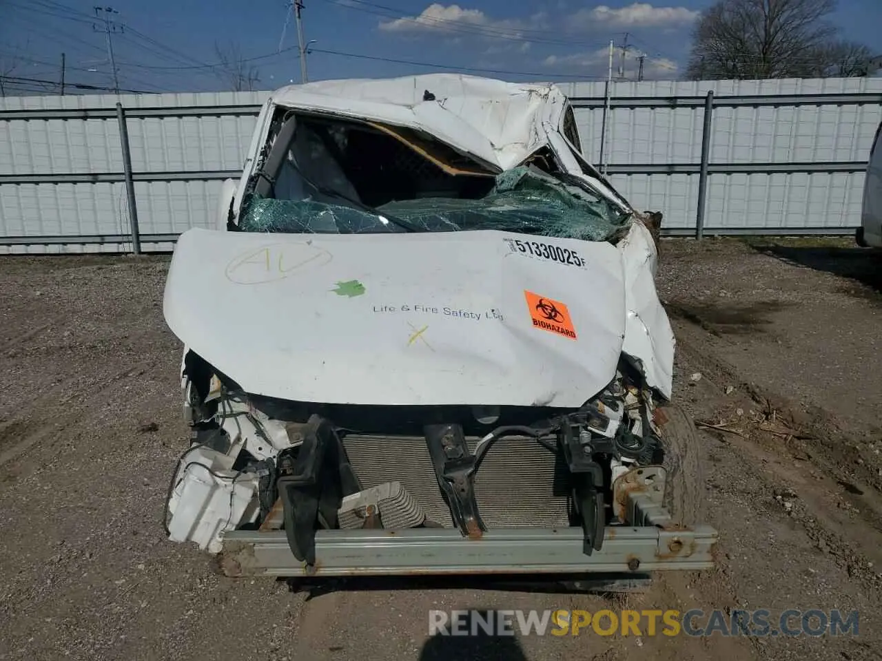 5 fotografías del automóvil dañado 3N6CM0KN4LK710541 NISSAN NV 2020