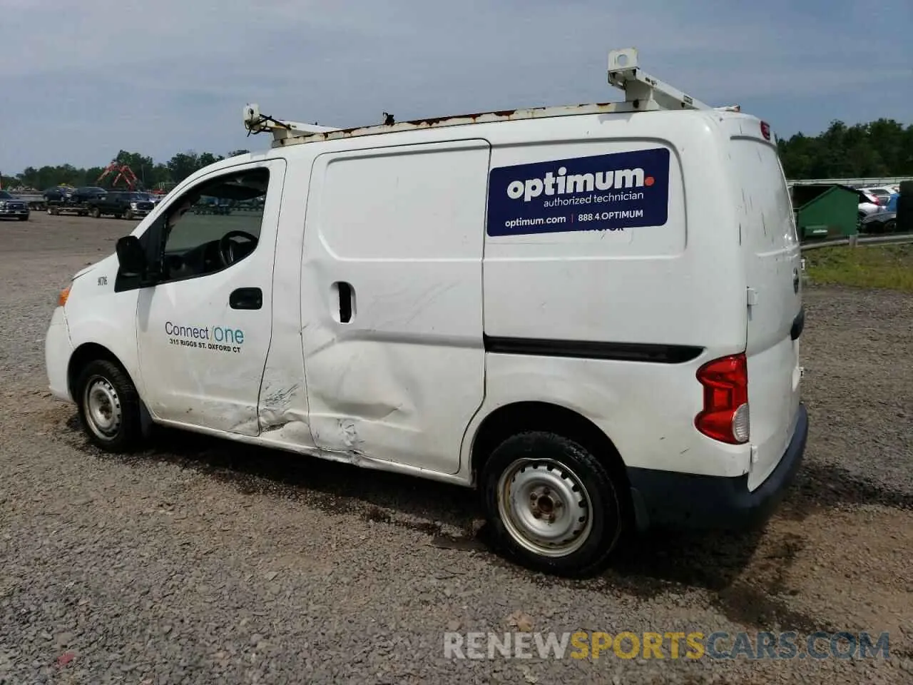 2 fotografías del automóvil dañado 3N6CM0KN7LK690706 NISSAN NV 2020
