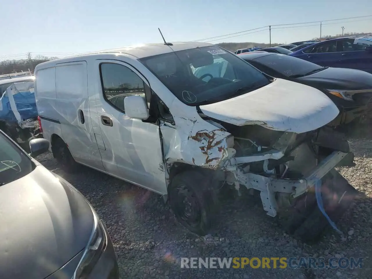 4 fotografías del automóvil dañado 3N6CM0KN9LK707781 NISSAN NV 2020