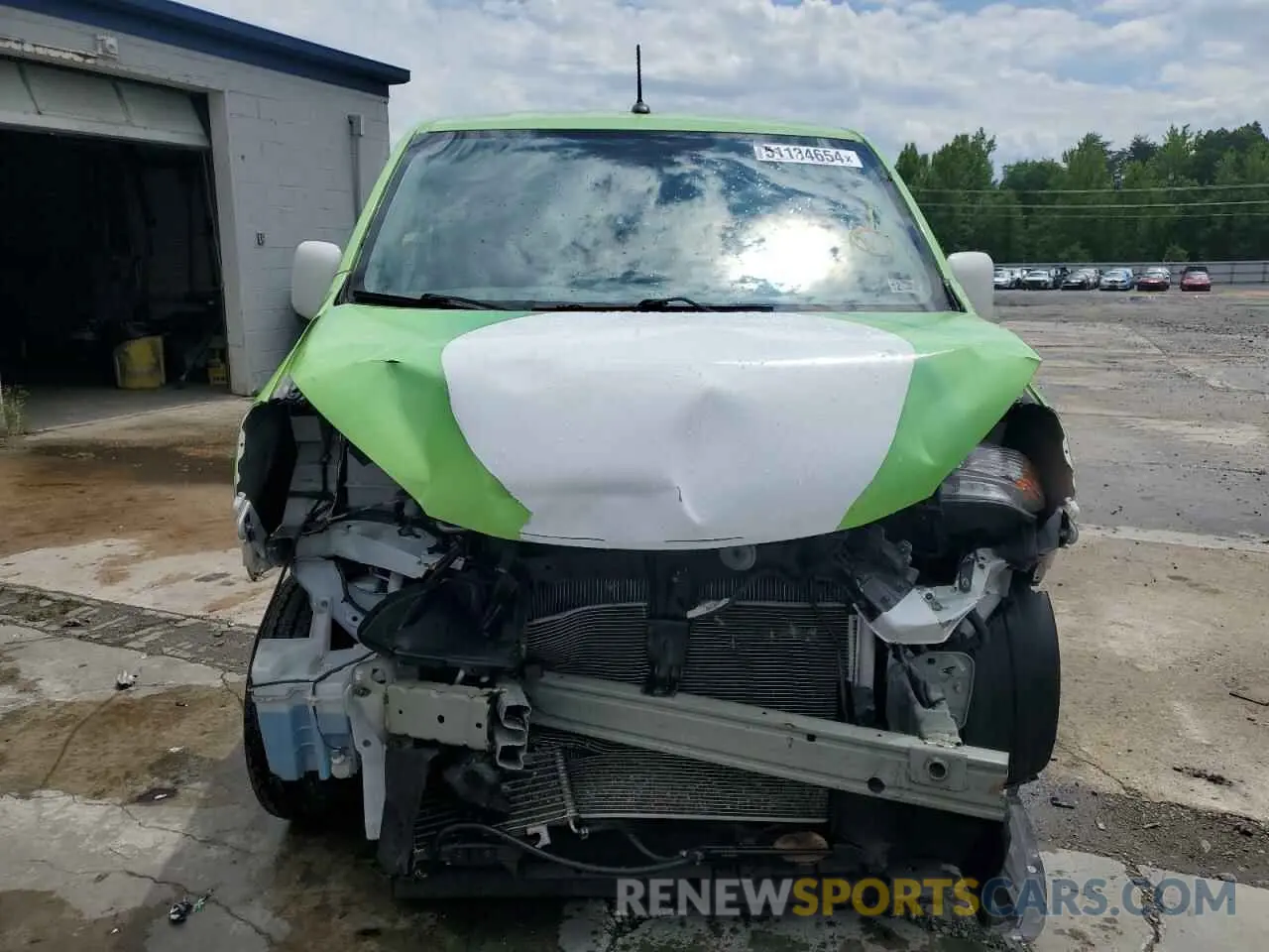5 fotografías del automóvil dañado 3N6CM0KN9LK709188 NISSAN NV 2020
