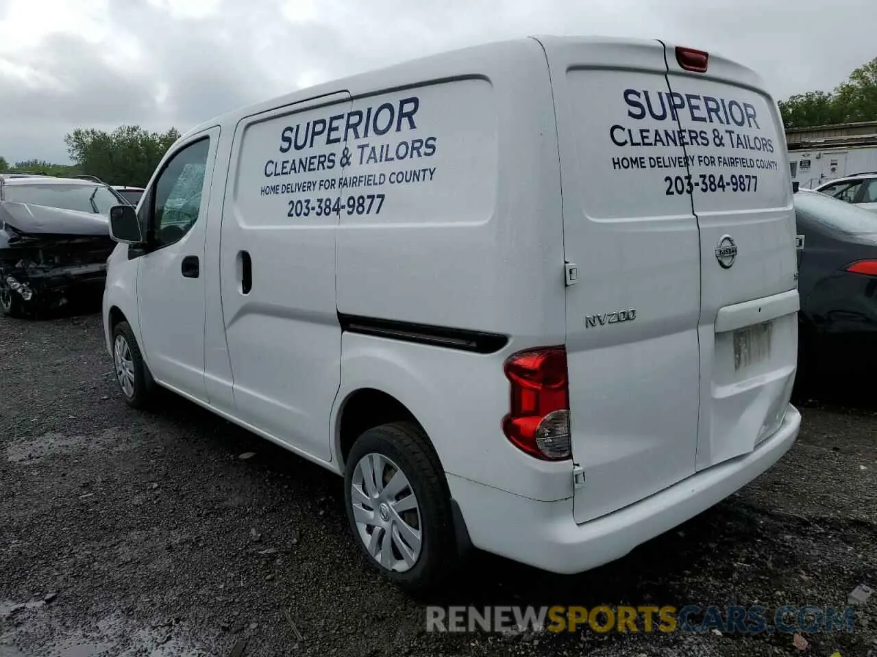 2 fotografías del automóvil dañado 3N6CM0KNXLK693440 NISSAN NV 2020