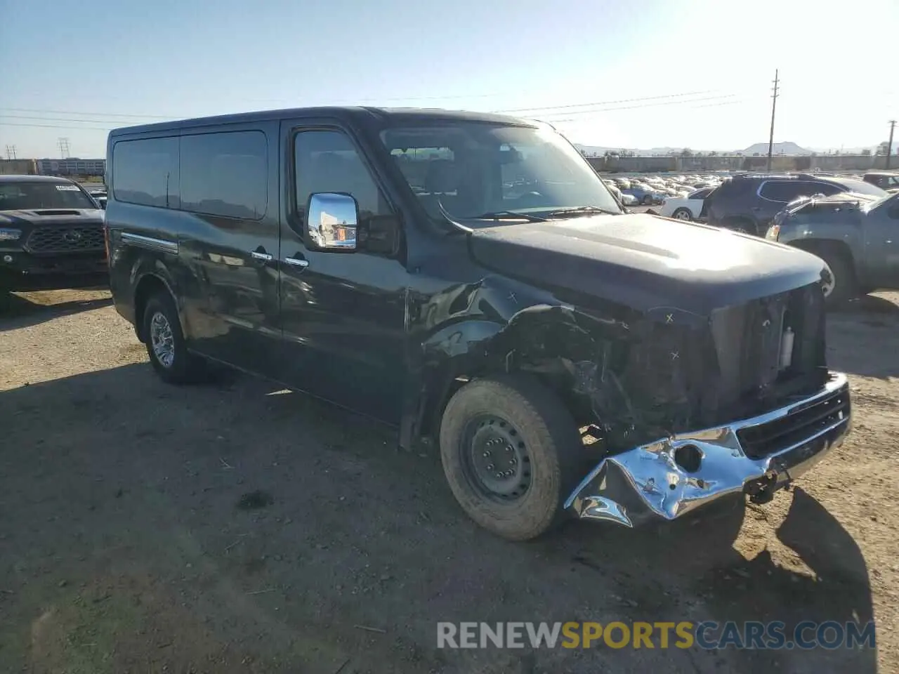 4 fotografías del automóvil dañado 5BZAF0AA0LN850597 NISSAN NV 2020