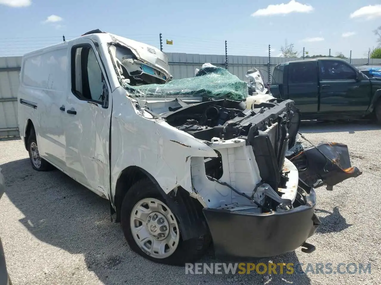 4 fotografías del automóvil dañado 1N6AF0KY2MN805929 NISSAN NV 2021