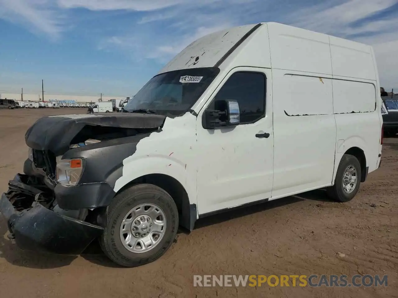 1 fotografías del automóvil dañado 1N6AF0LYXMN805479 NISSAN NV 2021