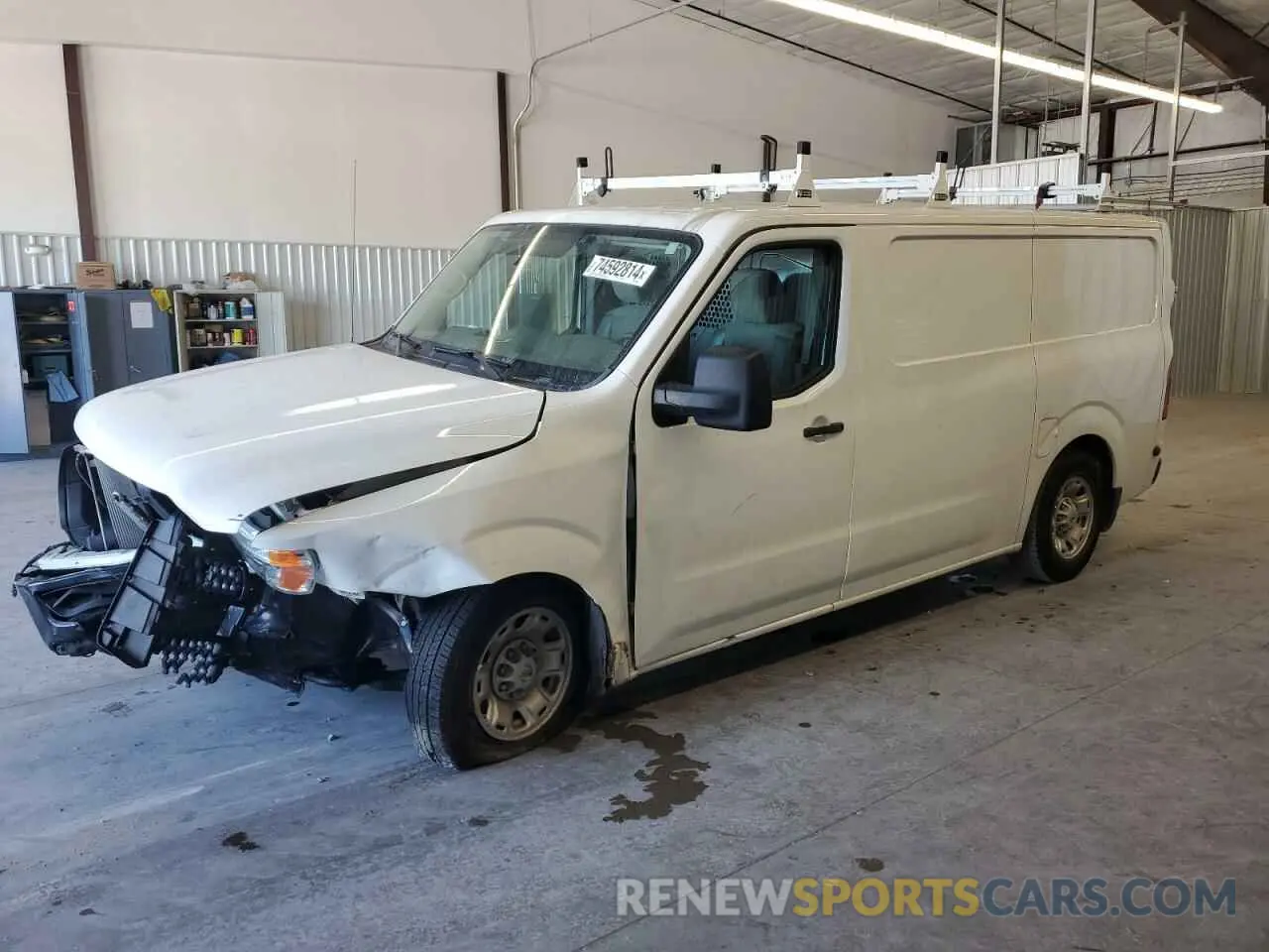 1 fotografías del automóvil dañado 1N6BF0KM2MN806323 NISSAN NV 2021