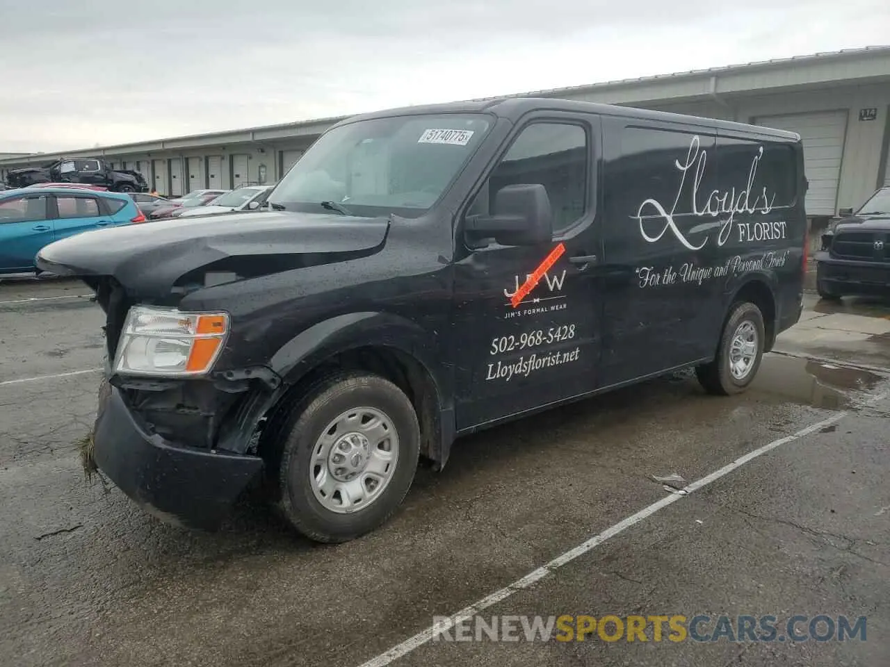 1 fotografías del automóvil dañado 1N6BF0KY1MN805263 NISSAN NV 2021