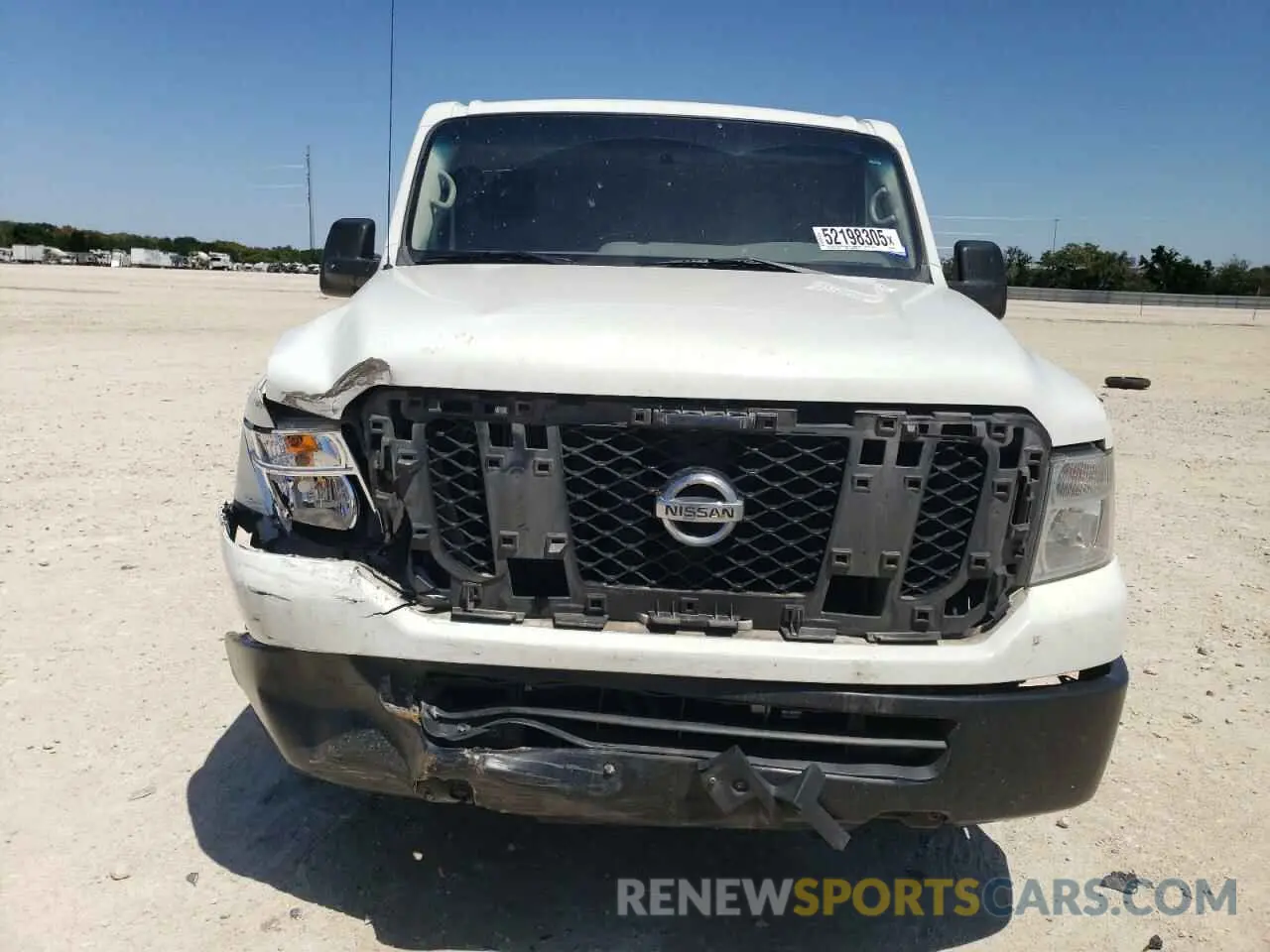 5 fotografías del automóvil dañado 1N6BF0KY1MN805408 NISSAN NV 2021