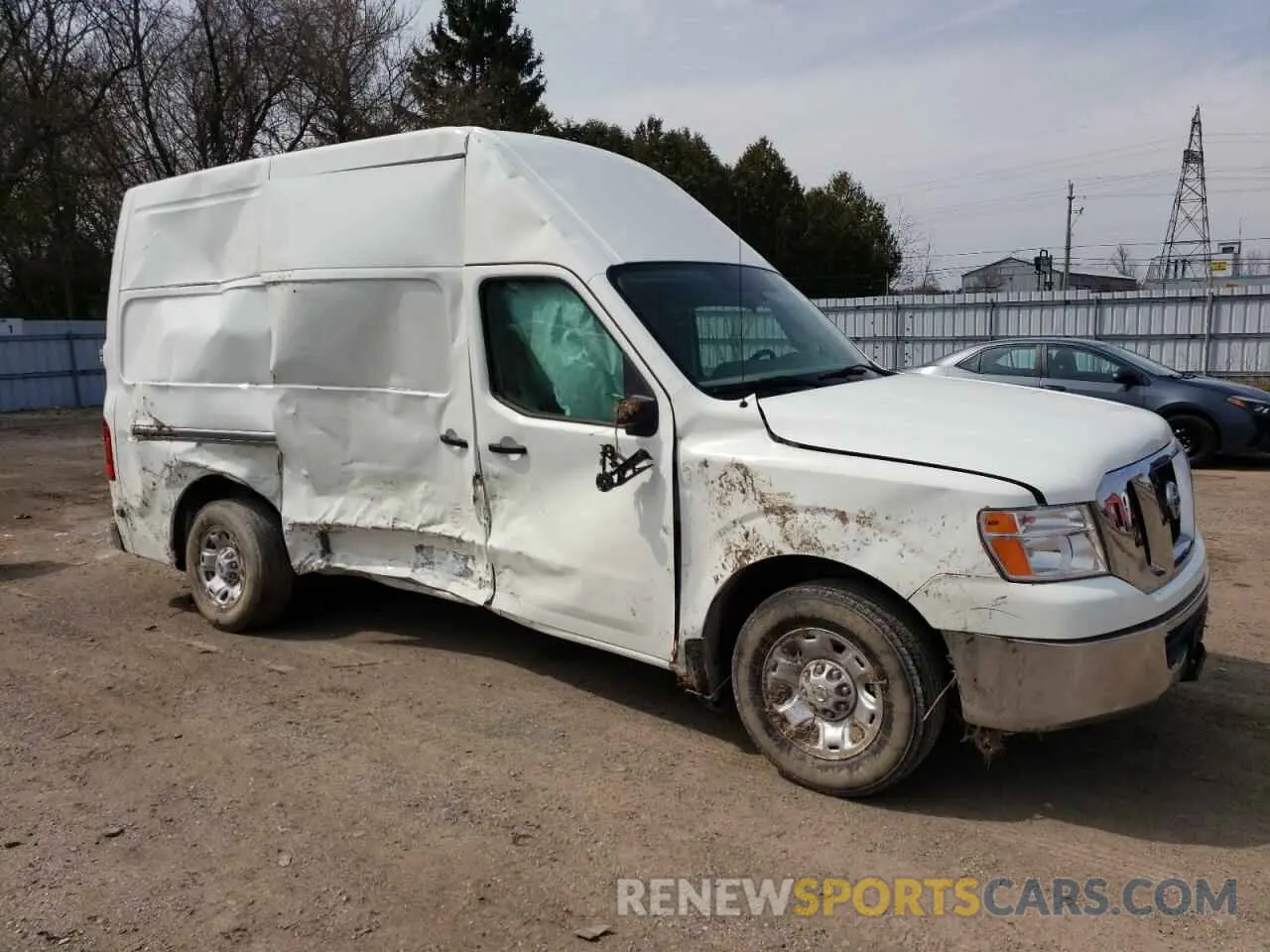 4 fotografías del automóvil dañado 1N6BF0LY5MN805944 NISSAN NV 2021