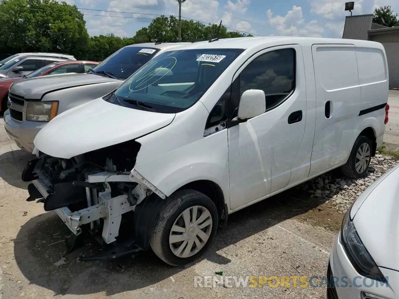 1 fotografías del automóvil dañado 3N6CM0KN4MK708371 NISSAN NV 2021