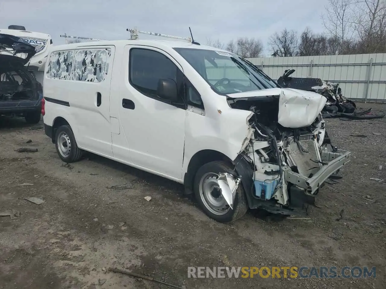 4 fotografías del automóvil dañado 3N6CM0KN7MK707361 NISSAN NV 2021