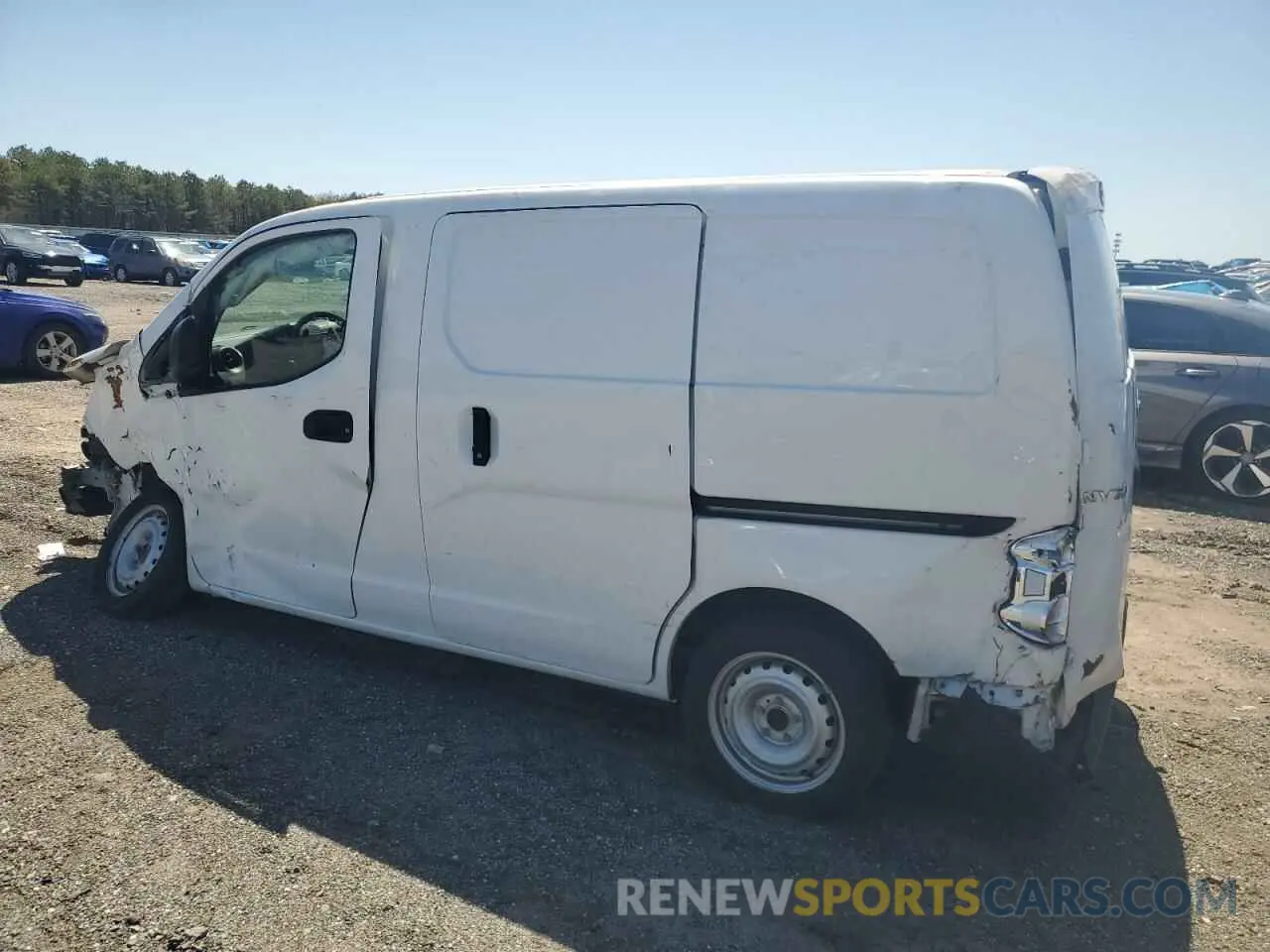 2 fotografías del automóvil dañado 3N6CM0KNXMK707189 NISSAN NV 2021