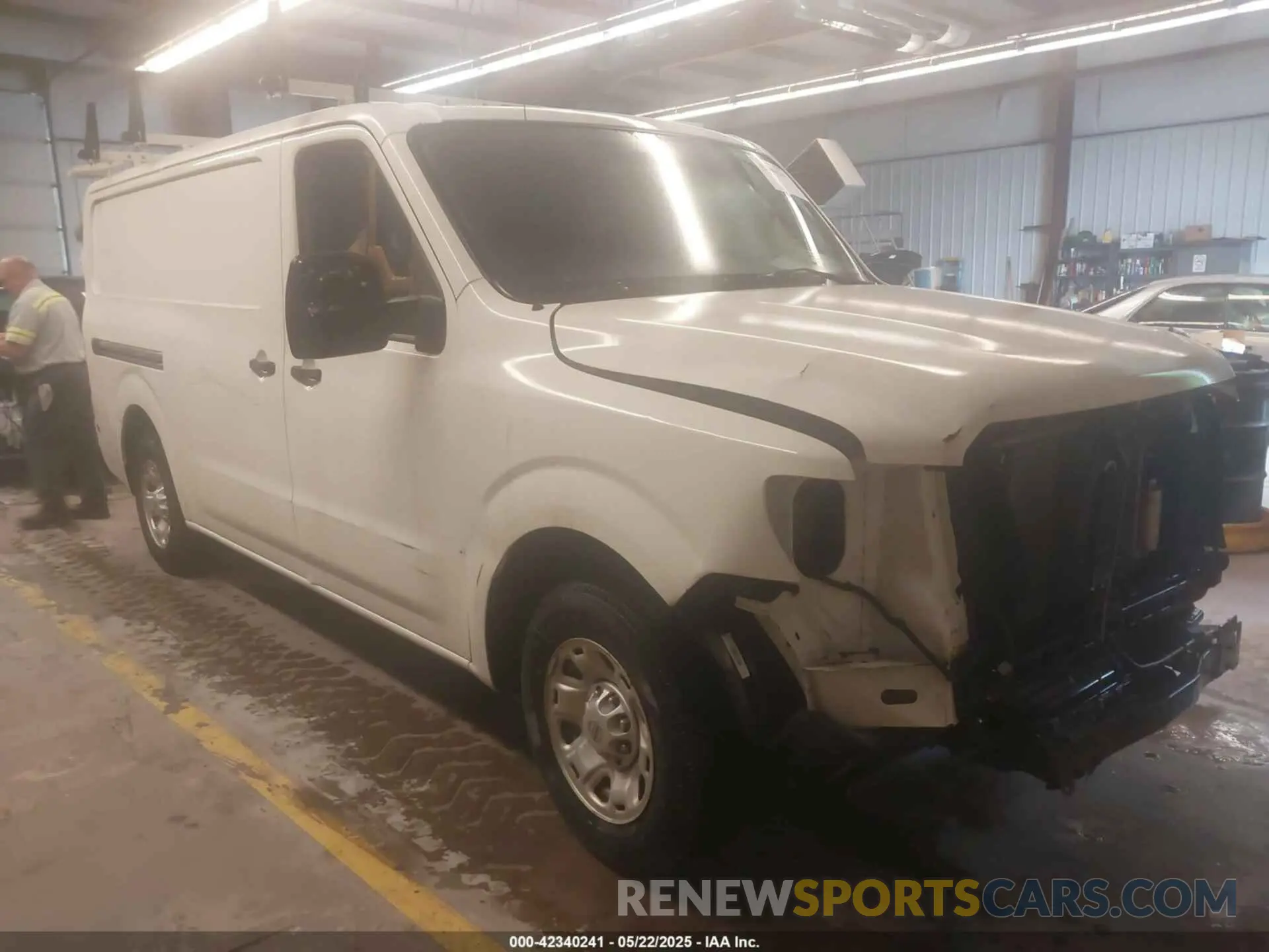 1 fotografías del automóvil dañado 1N6BF0KM4KN808359 NISSAN NV CARGO NV1500 2019