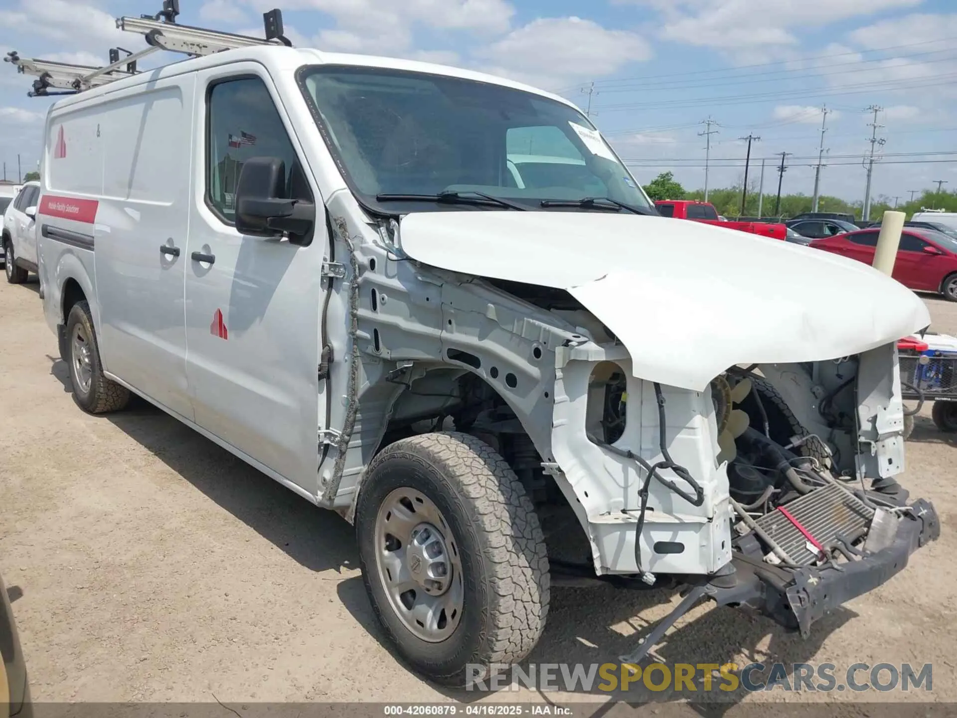 1 fotografías del automóvil dañado 1N6BF0KM0LN810613 NISSAN NV CARGO NV1500 2020