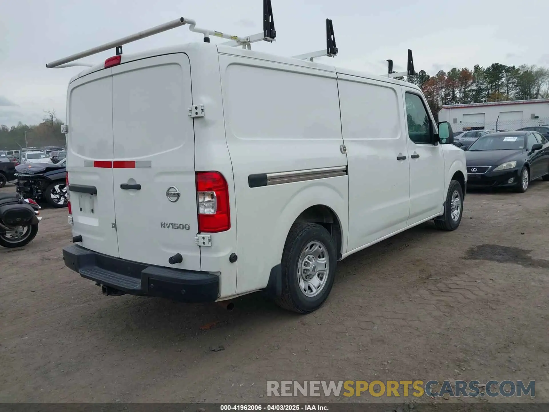 4 fotografías del automóvil dañado 1N6BF0KM7LN809782 NISSAN NV CARGO NV1500 2020