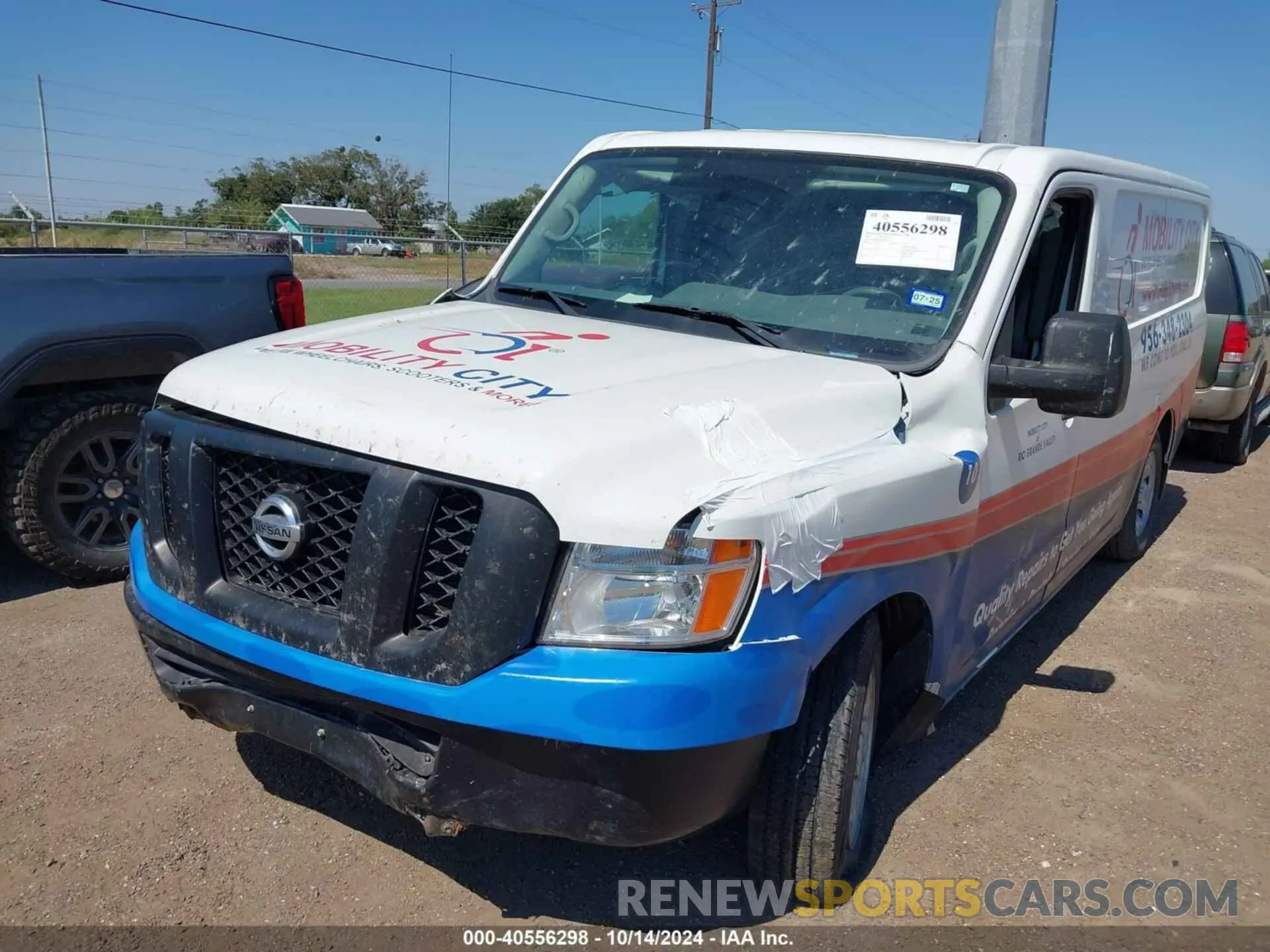 6 fotografías del automóvil dañado 1N6BF0KM9MN806531 NISSAN NV CARGO NV1500 2021