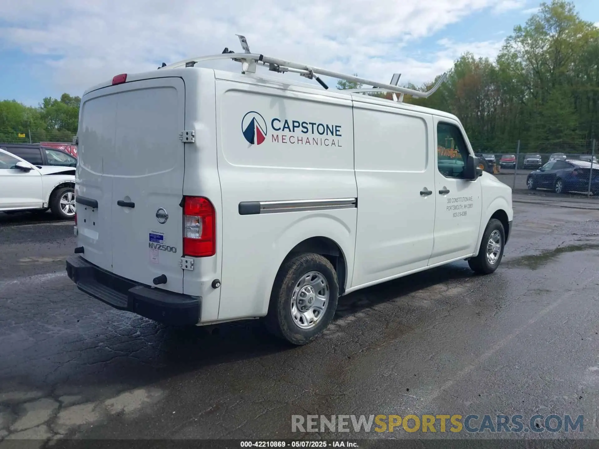 4 fotografías del automóvil dañado 1N6BF0KYXKN802942 NISSAN NV CARGO NV2500 HD 2019