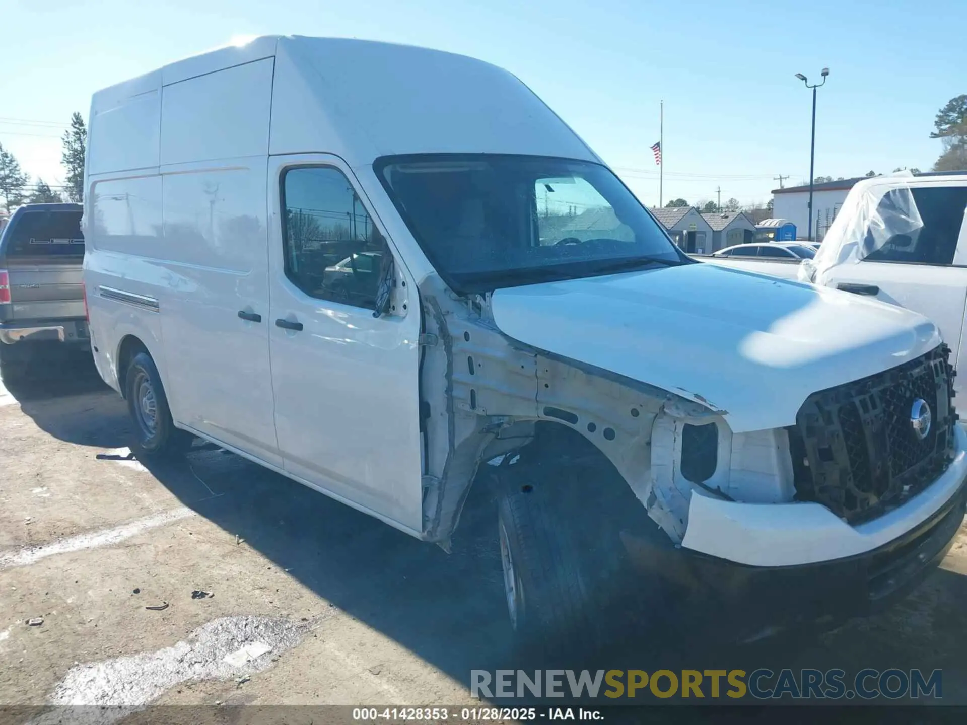 1 fotografías del automóvil dañado 1N6BF0LY2LN804118 NISSAN NV CARGO NV2500 HD 2020