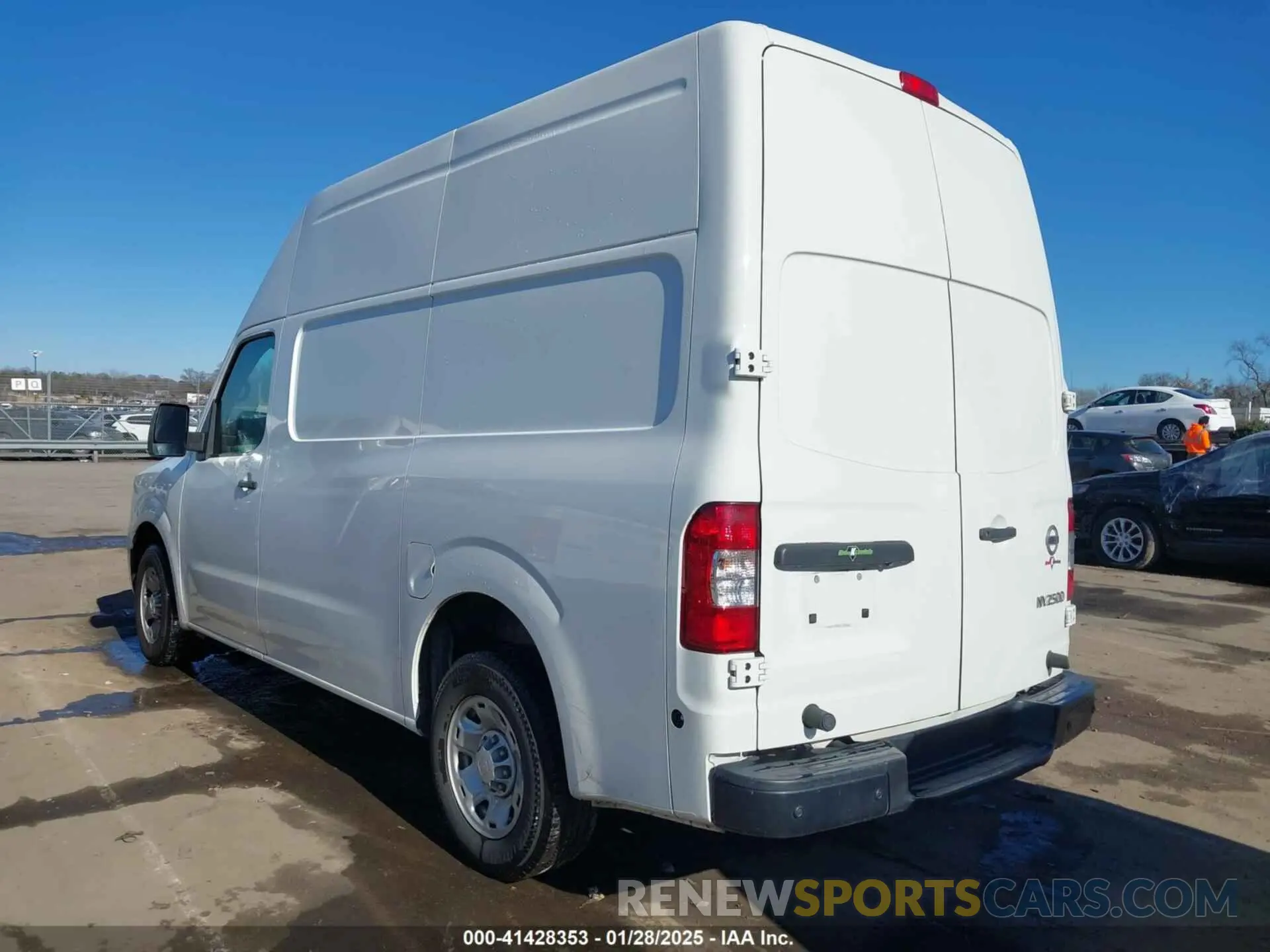 3 fotografías del automóvil dañado 1N6BF0LY2LN804118 NISSAN NV CARGO NV2500 HD 2020