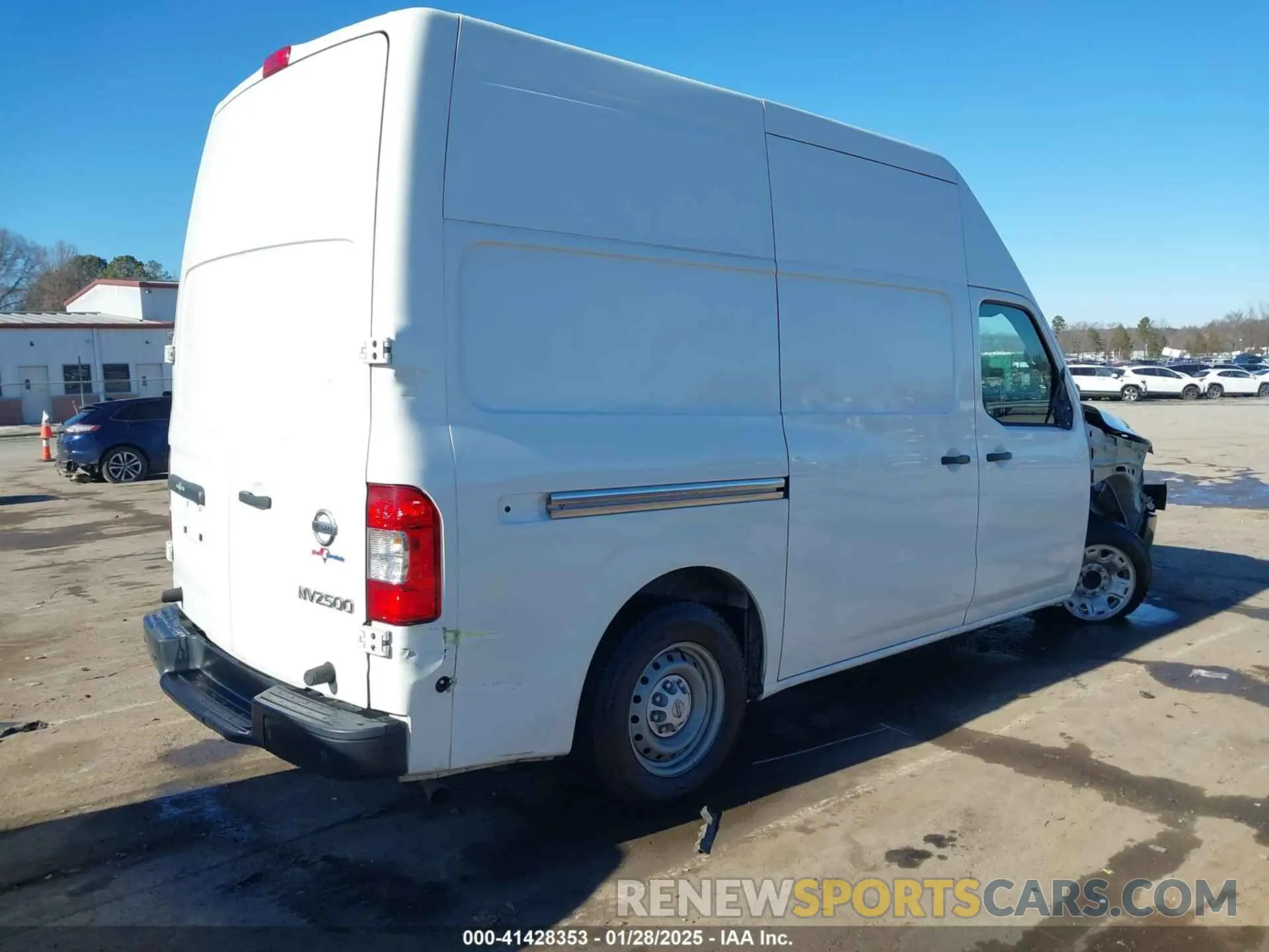 4 fotografías del automóvil dañado 1N6BF0LY2LN804118 NISSAN NV CARGO NV2500 HD 2020